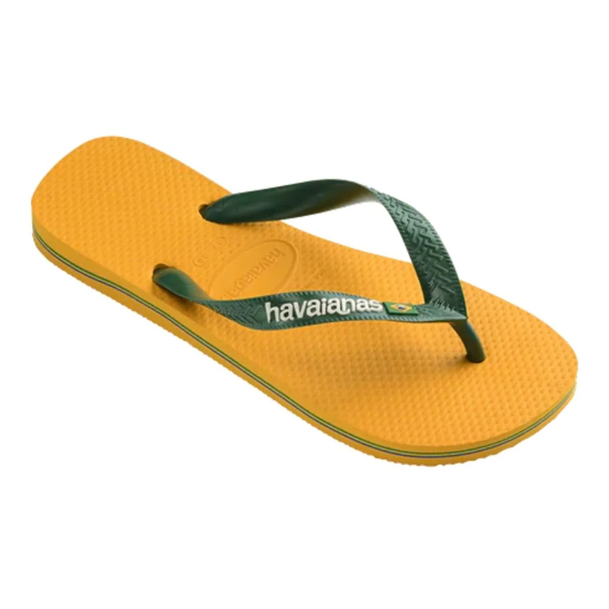 Havaianas Brazil Logo Sandal Yellow Pop - Image 2