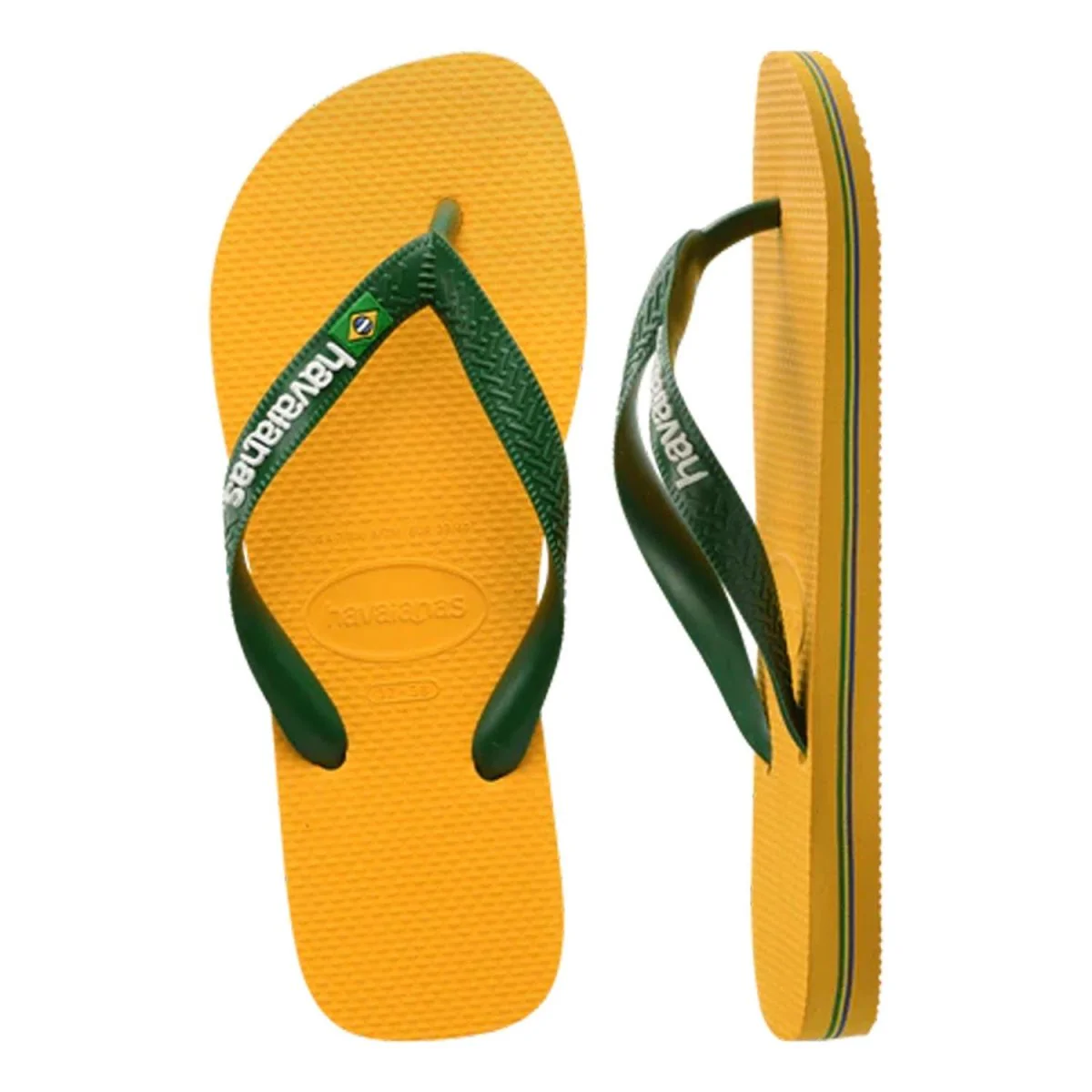 Havaianas Brazil Logo Sandal Yellow Pop - Image 4