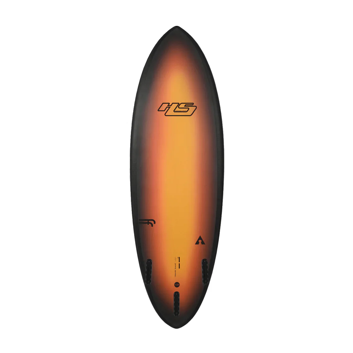 Hayden Shapes Hypto Krypto Future Flex Surfboard Sunburst FCSII 5'10" - Image 2