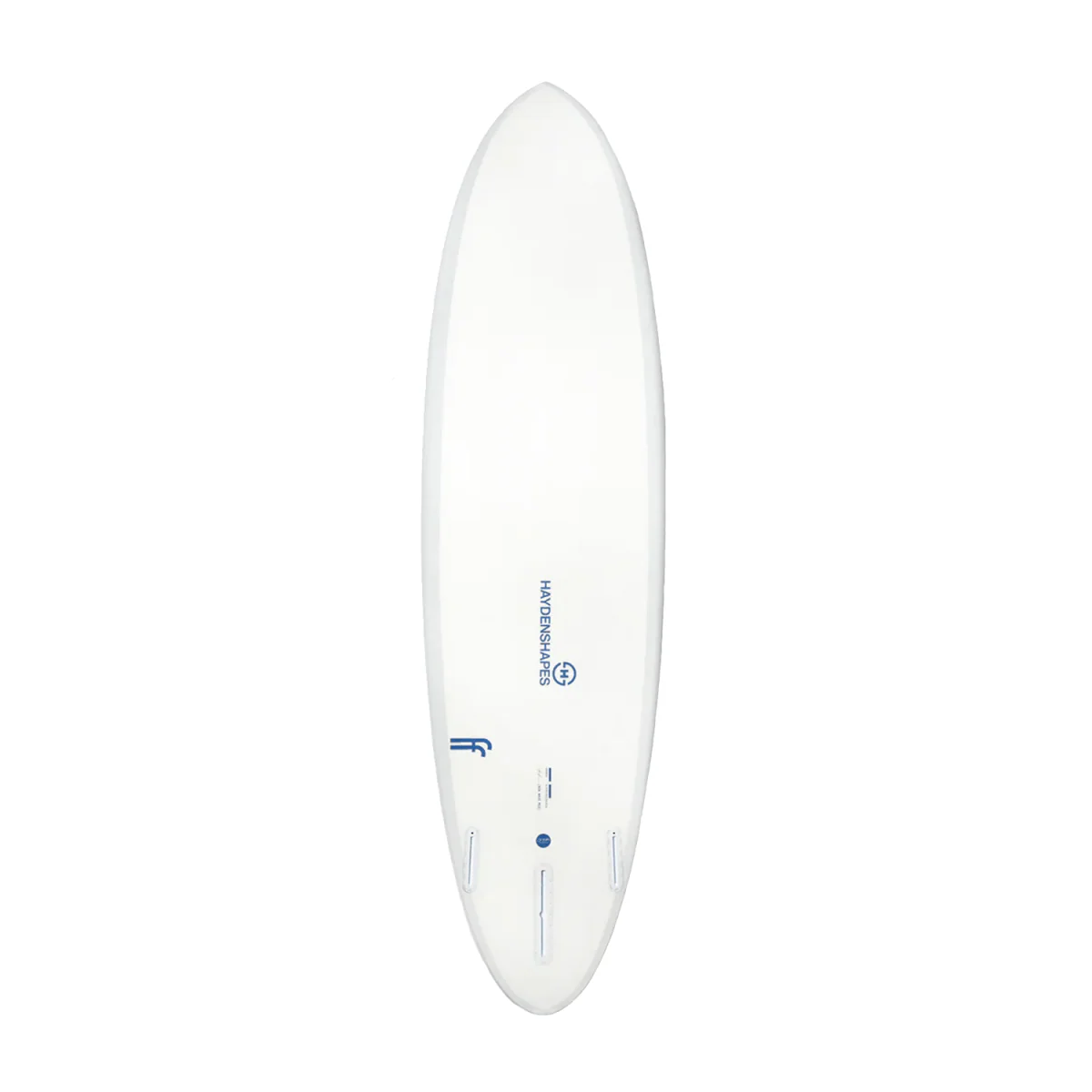 Hayden Shapes New Wave Mid Surfboard Future Flex 7'6" Blue Futures - Image 2