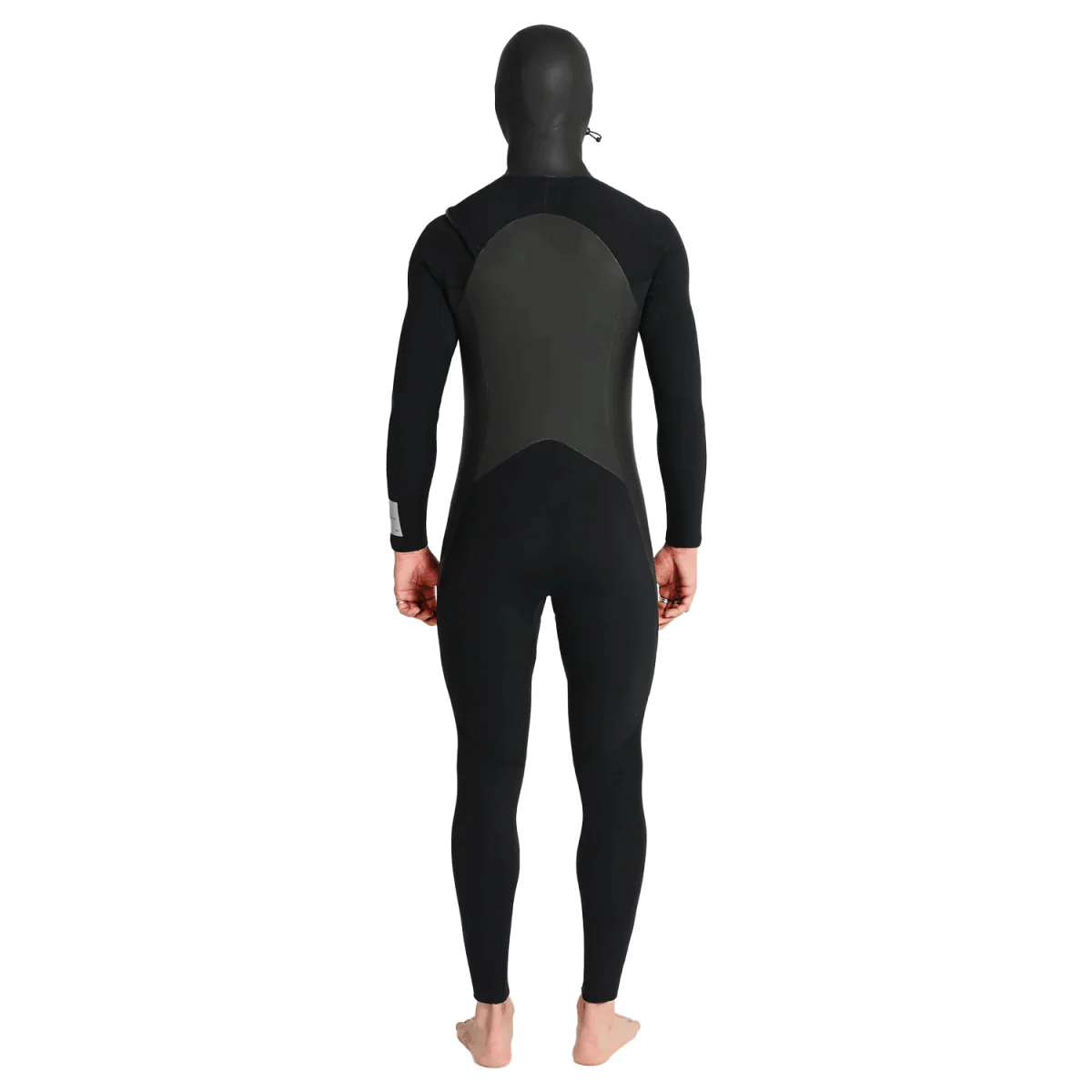 Haydenshapes by Dion Lee 5/4mm Hooded Chest Zip Wetsuit Black - Image 3