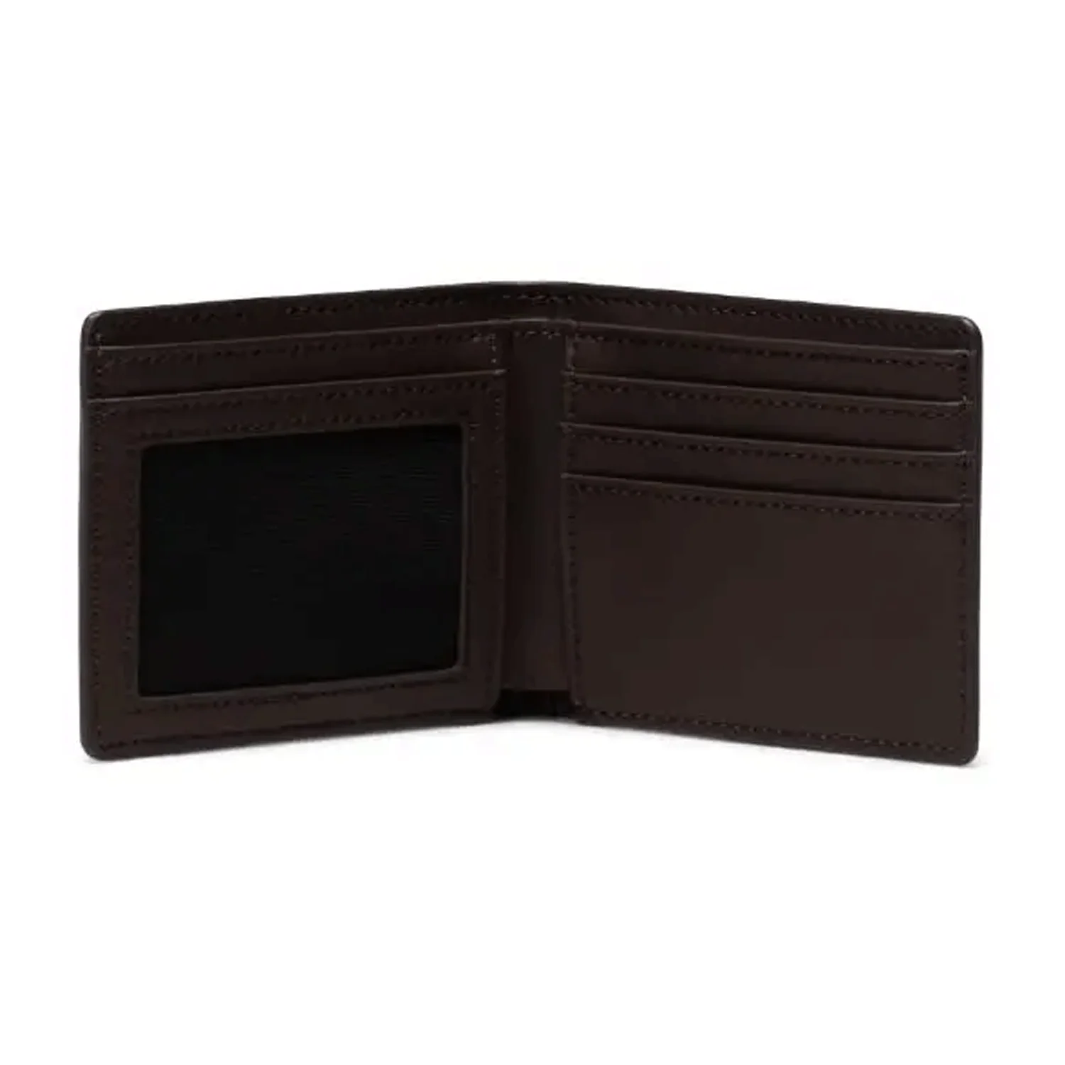 Herschel Hank Leather RFID Wallet Brown - Image 2
