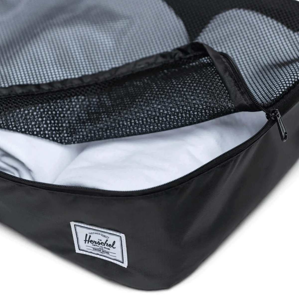 Herschel Kyoto Packing Cubes Black - Image 2