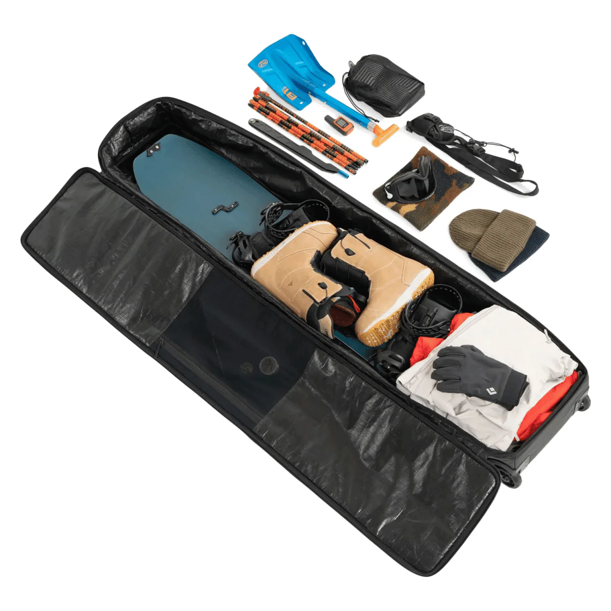 Herschel Snow Roller Bag Black - Image 2