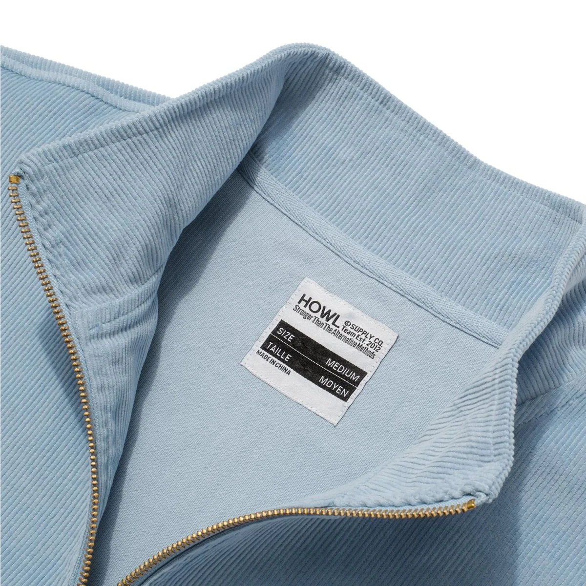 Howl Corduroy Half Zip Fleece 2025 Uniform Blue - Image 4