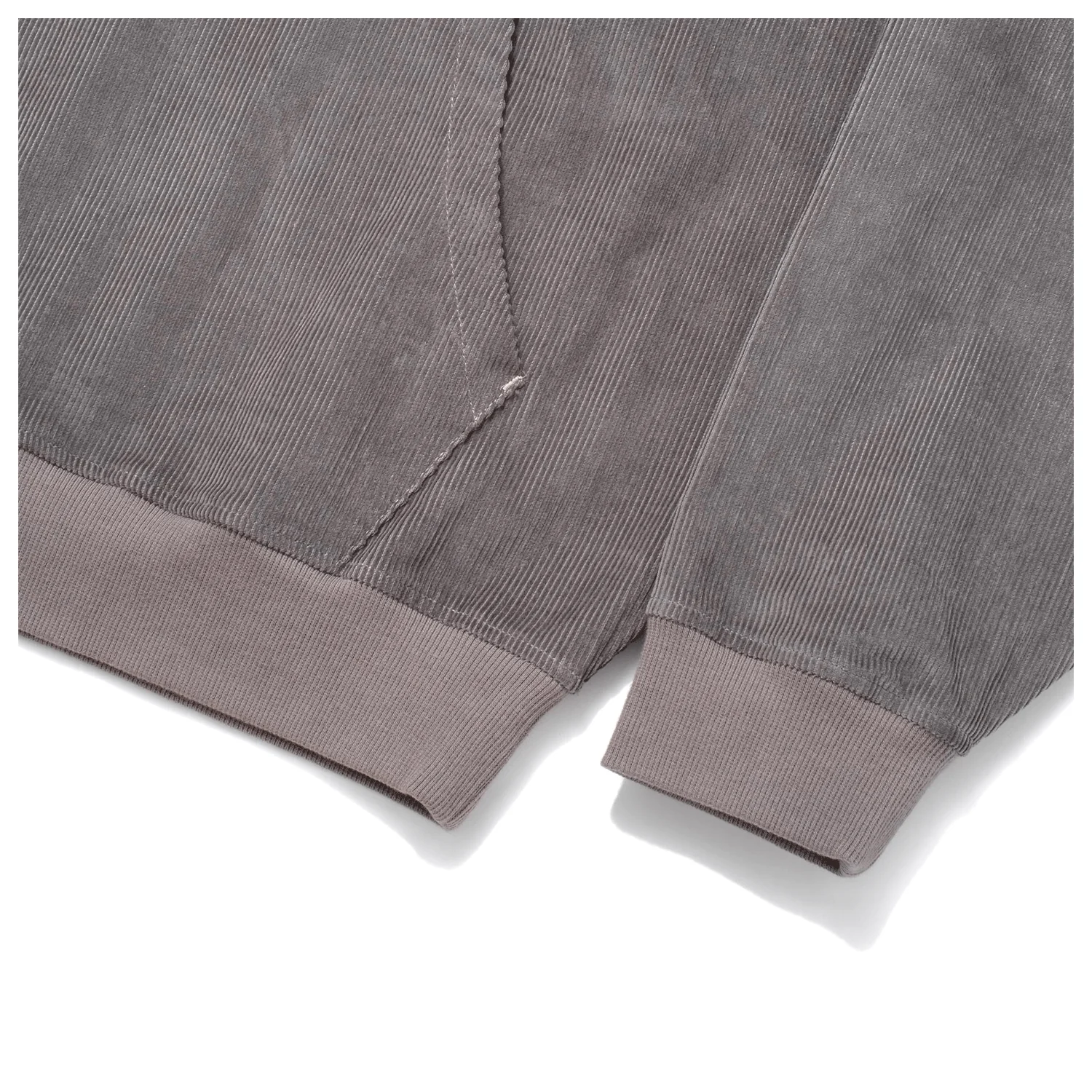 Howl Corduroy Half Zip Sweater 2024 Grey - Image 4