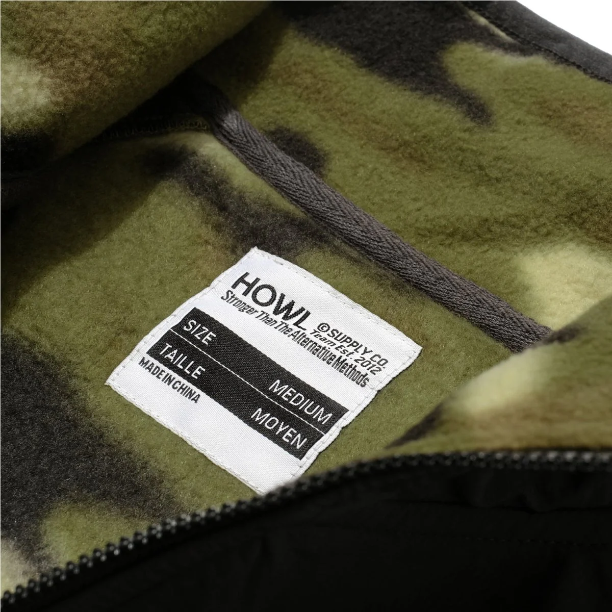 Howl Pullover Fleece 2025 Camo - Image 4