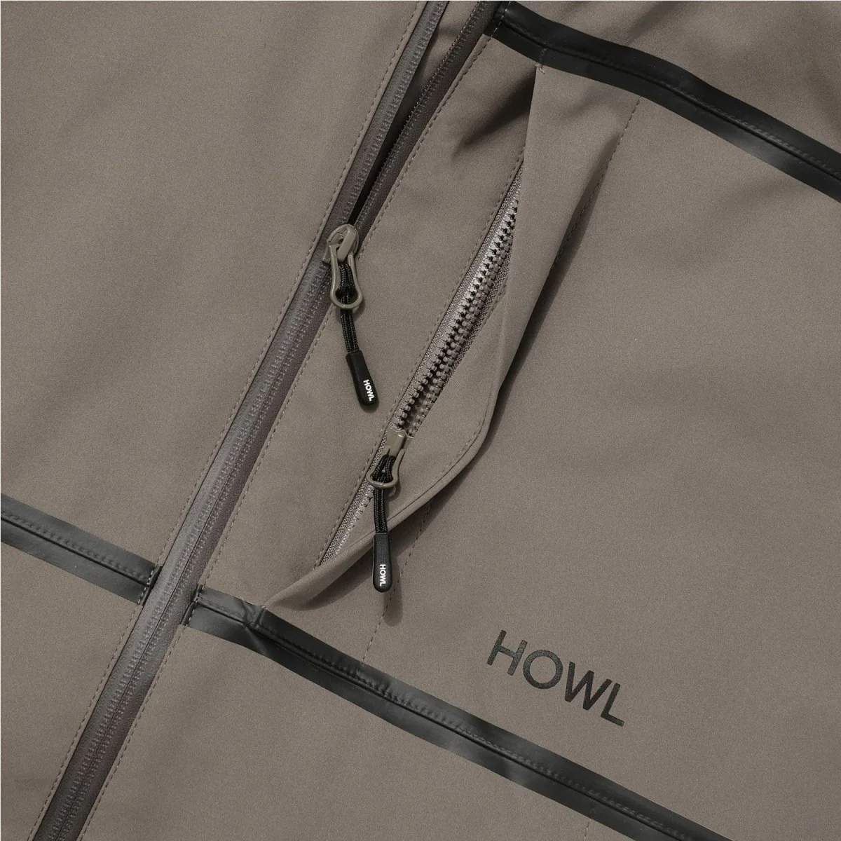 Howl Taped Jacket 2025 Mushroom - Image 3