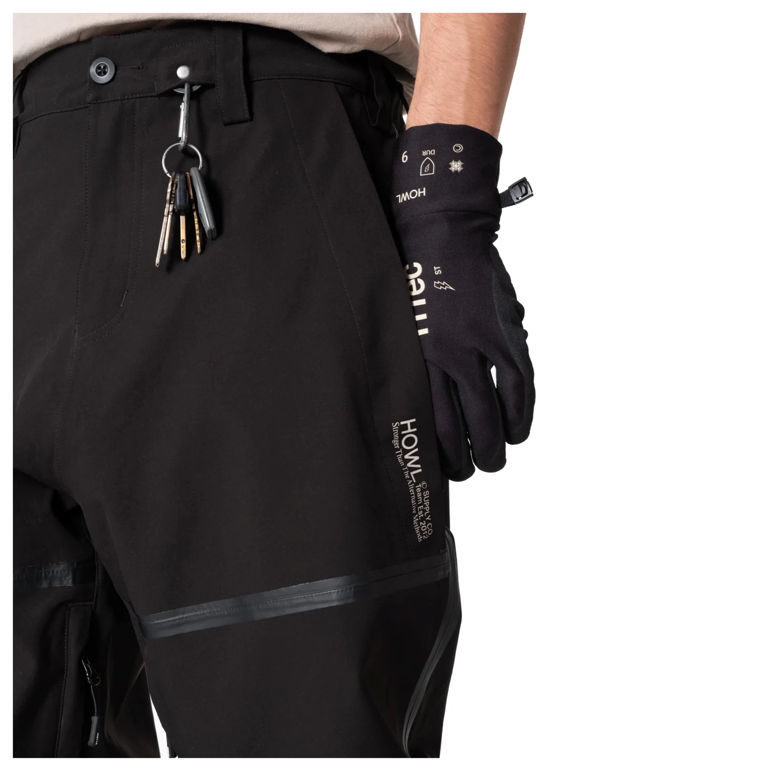 Howl Taped Snow Pant 2024 Black - Image 3