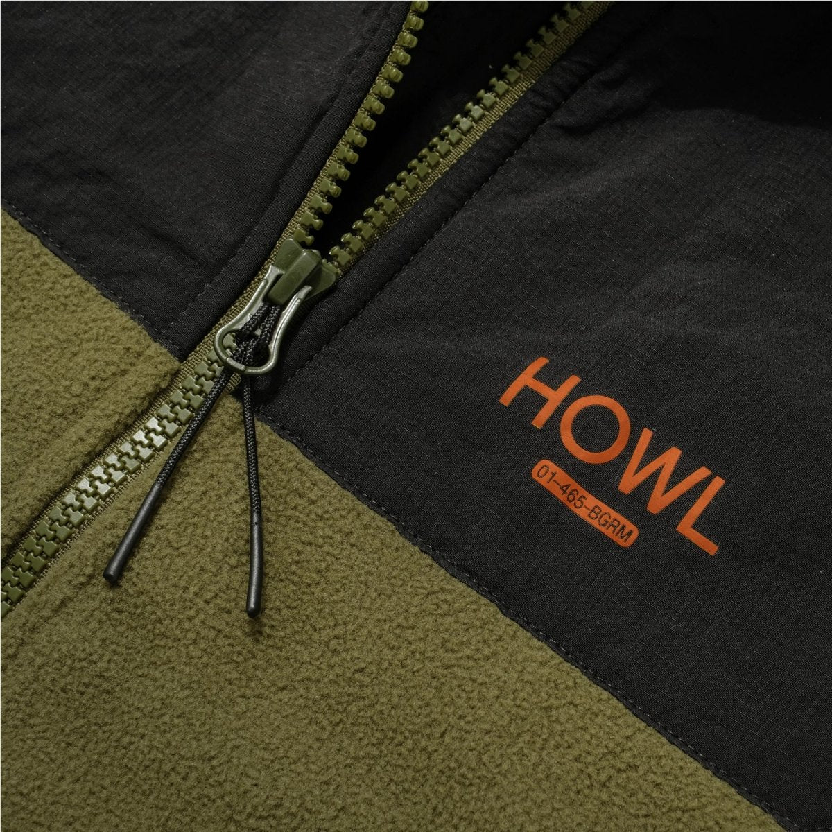Howl Zip Polar Fleece Jacket 2025 Army - Image 3