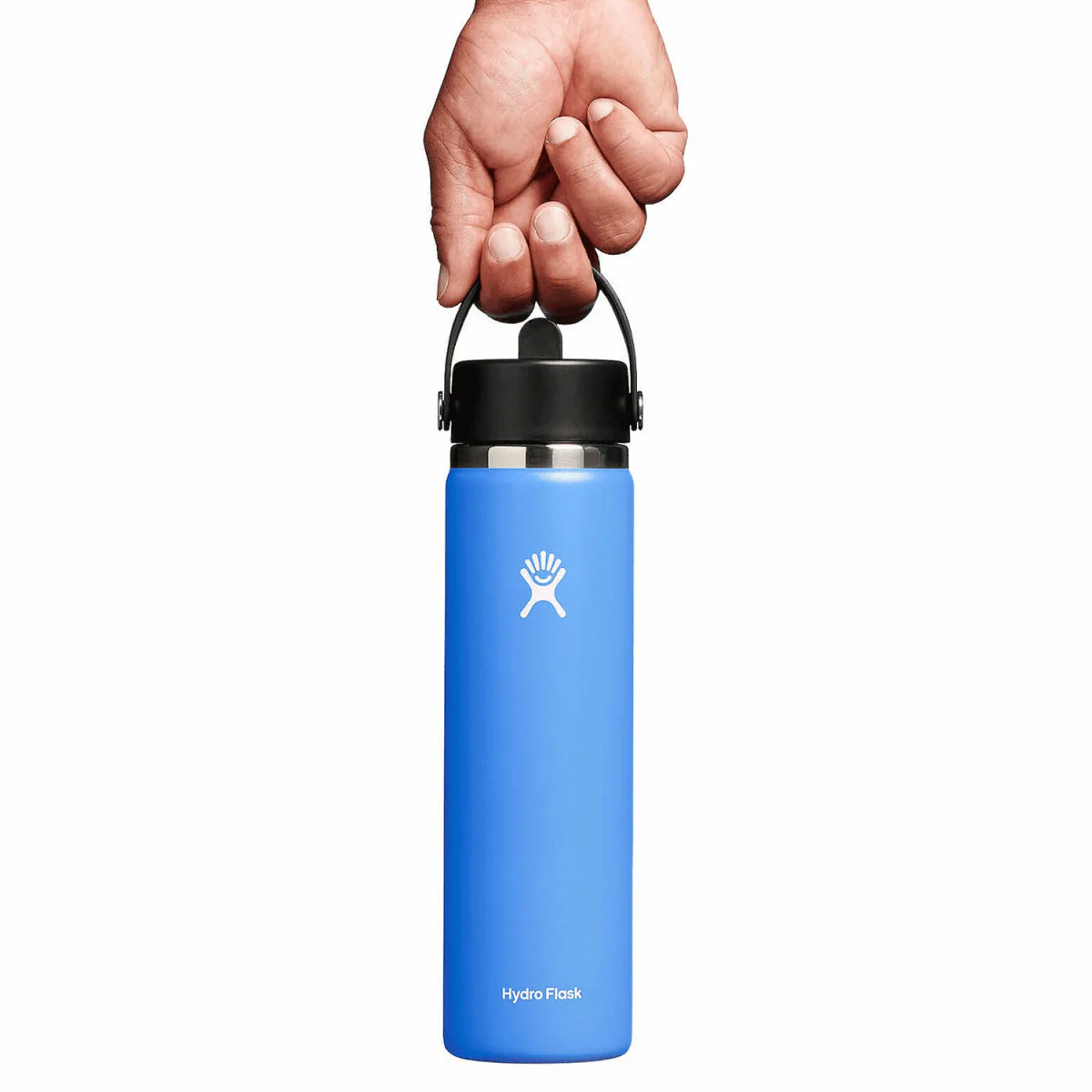 Hydro Flask 24 oz. Wide Flex Straw Cap Bottle Cascade - Image 2