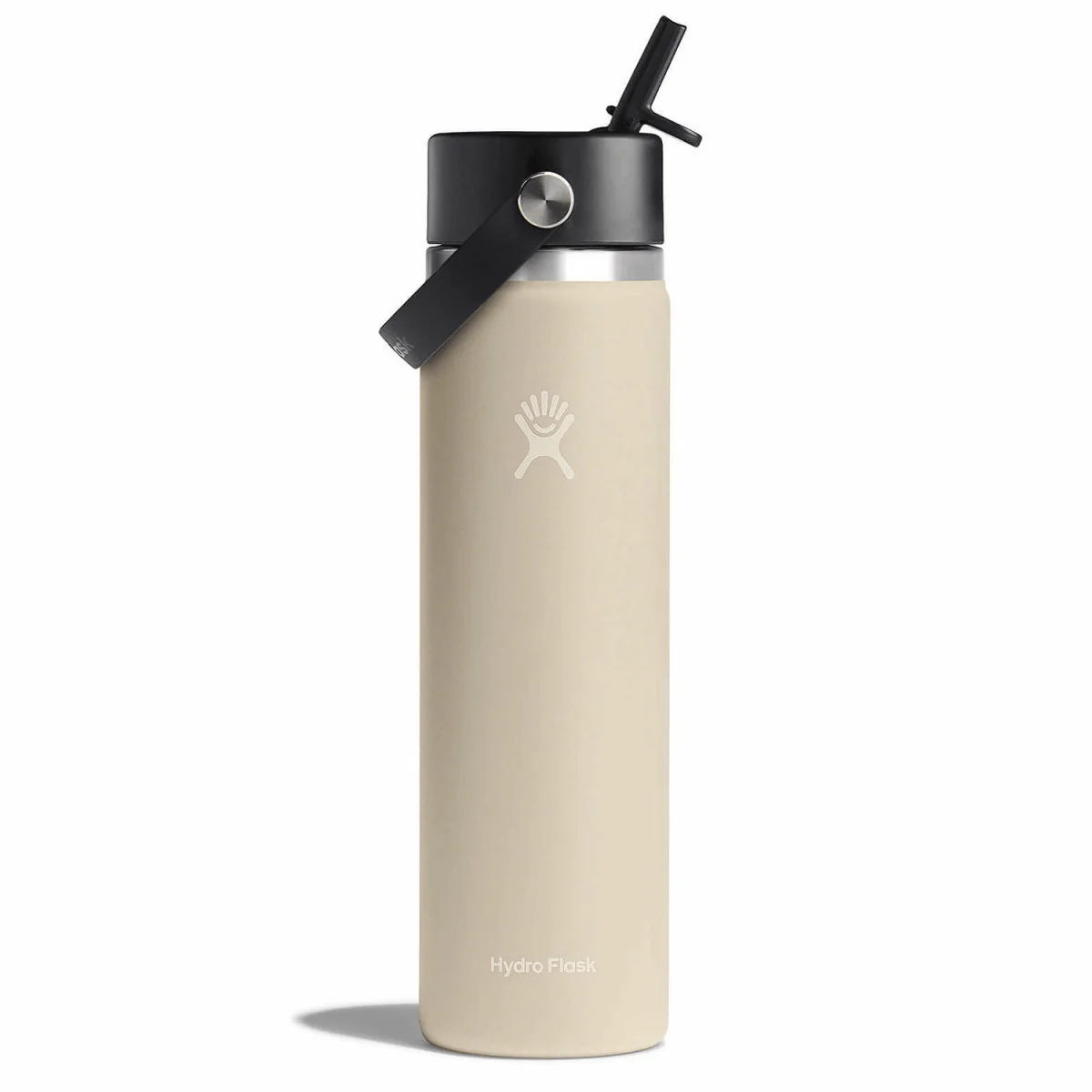 Hydro Flask 24 oz. Wide Flex Straw Cap Bottle Oat - Image 2