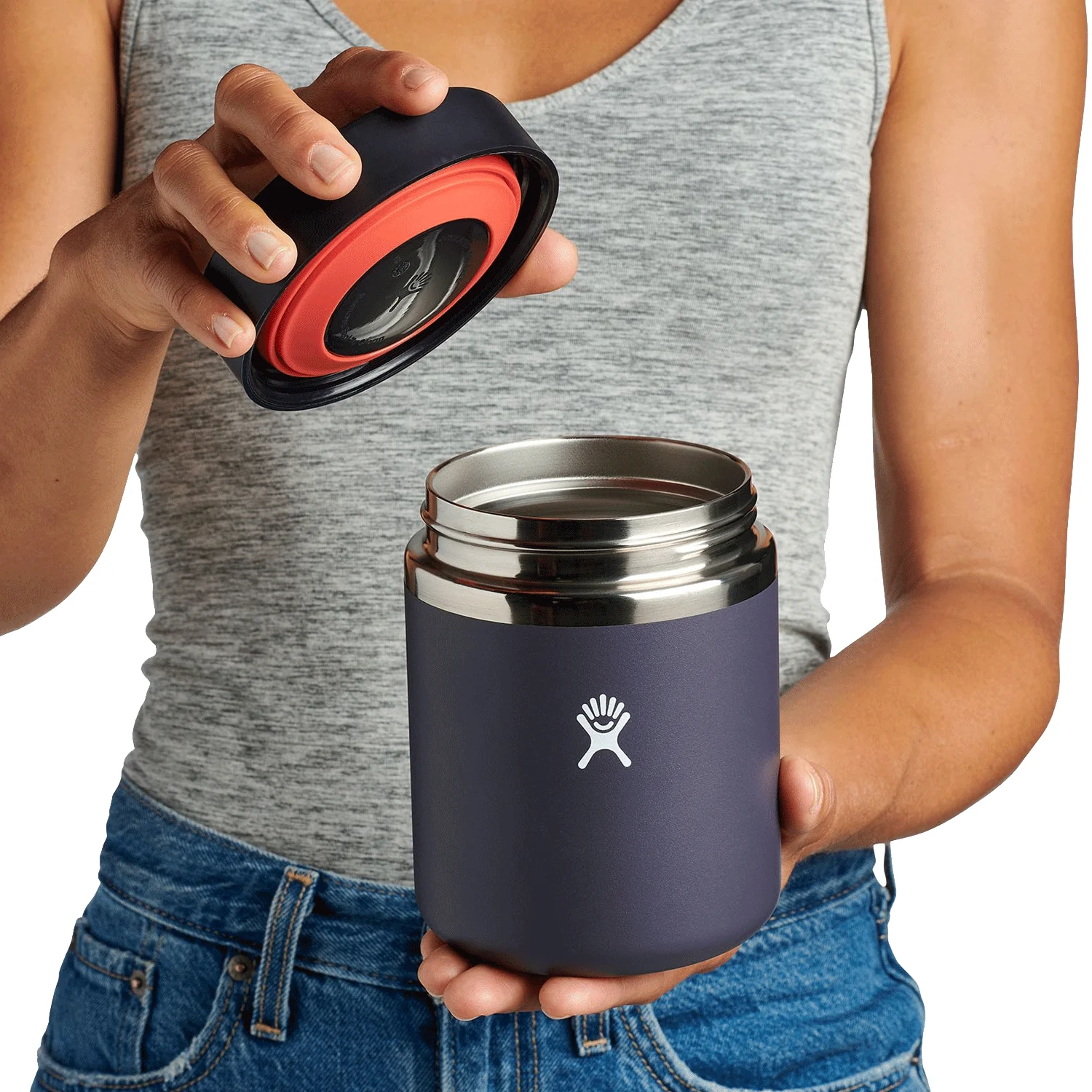 Hydro Flask 28 oz. Insulated Food Jar Blackberry - Image 2