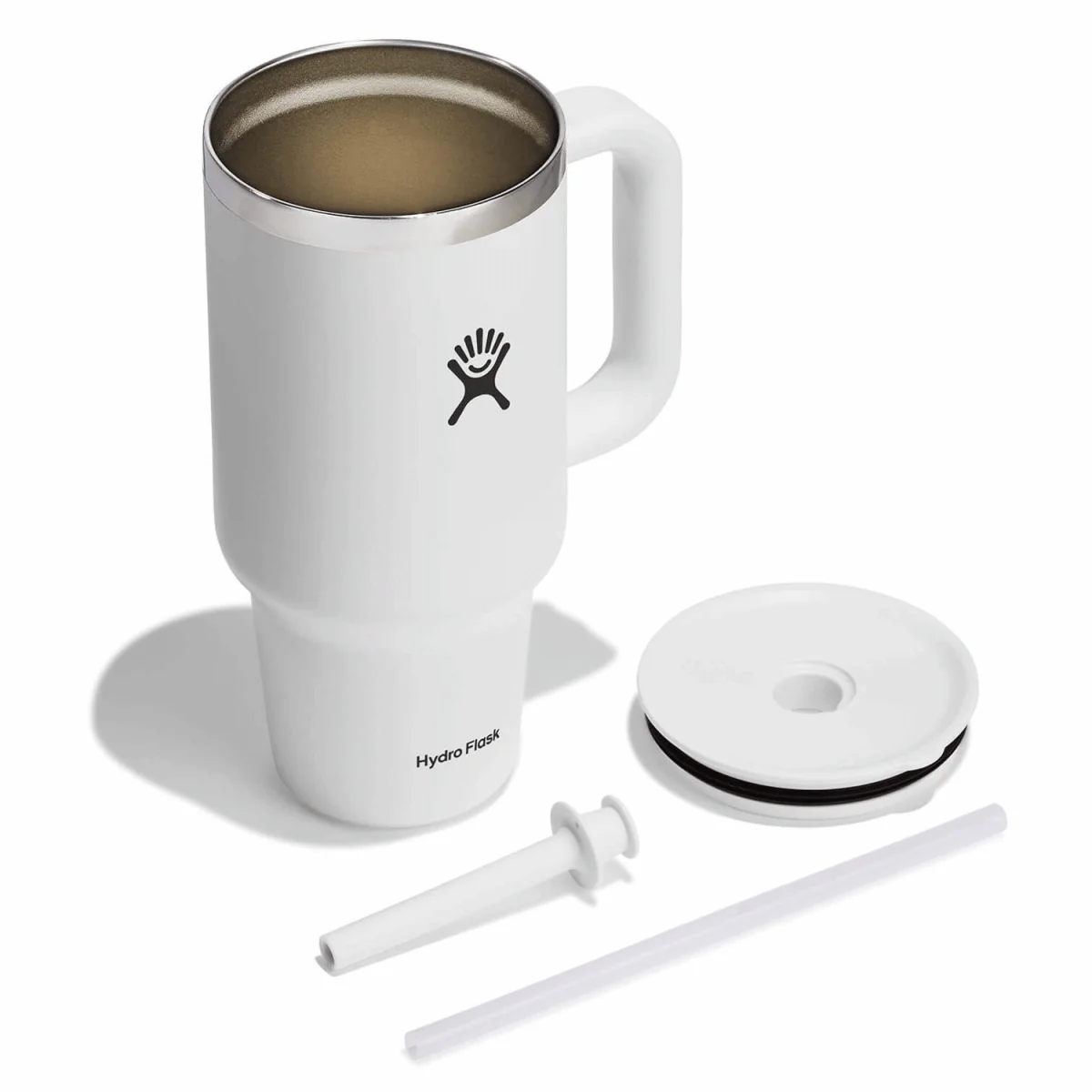 Hydro Flask 32 oz. All Around Travel Tumbler White - Image 2