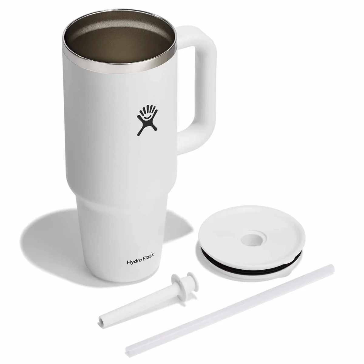 Hydro Flask 40 oz. All Around Travel Tumbler White - Image 2