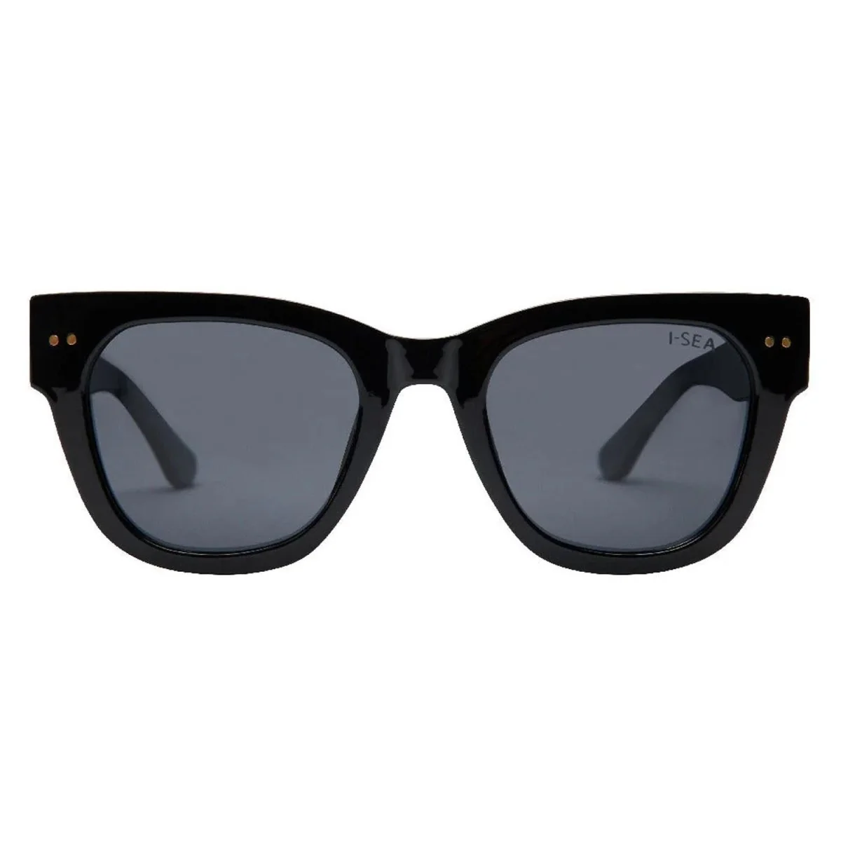 I-SEA Andie Sunglasses Black/Smoke Polarized - Image 2