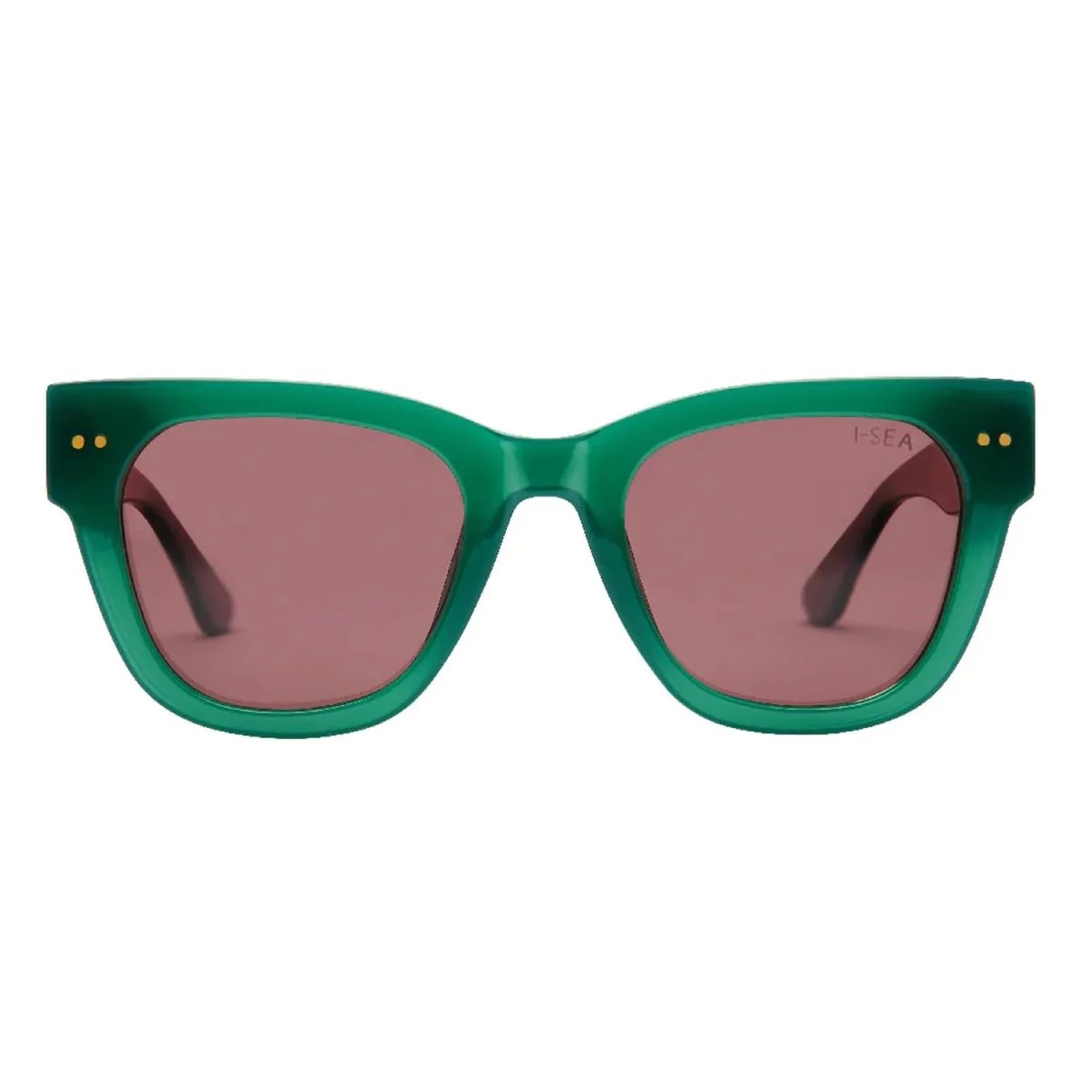 I-SEA Andie Sunglasses Kale/Plum Polarized - Image 2