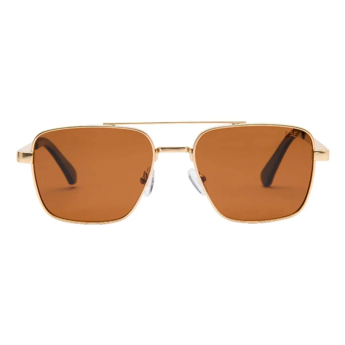 I-SEA Brooks Sunglasses Gold/Brown Polarized - Image 2