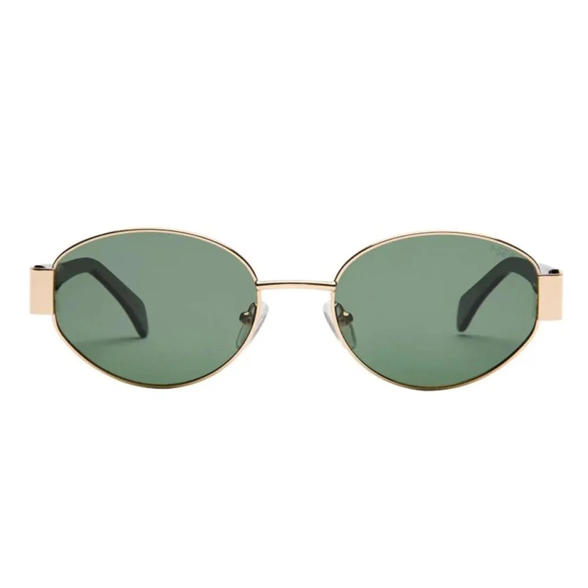 I-SEA Lennox Sunglasses Gold/Green Polarized - Image 2