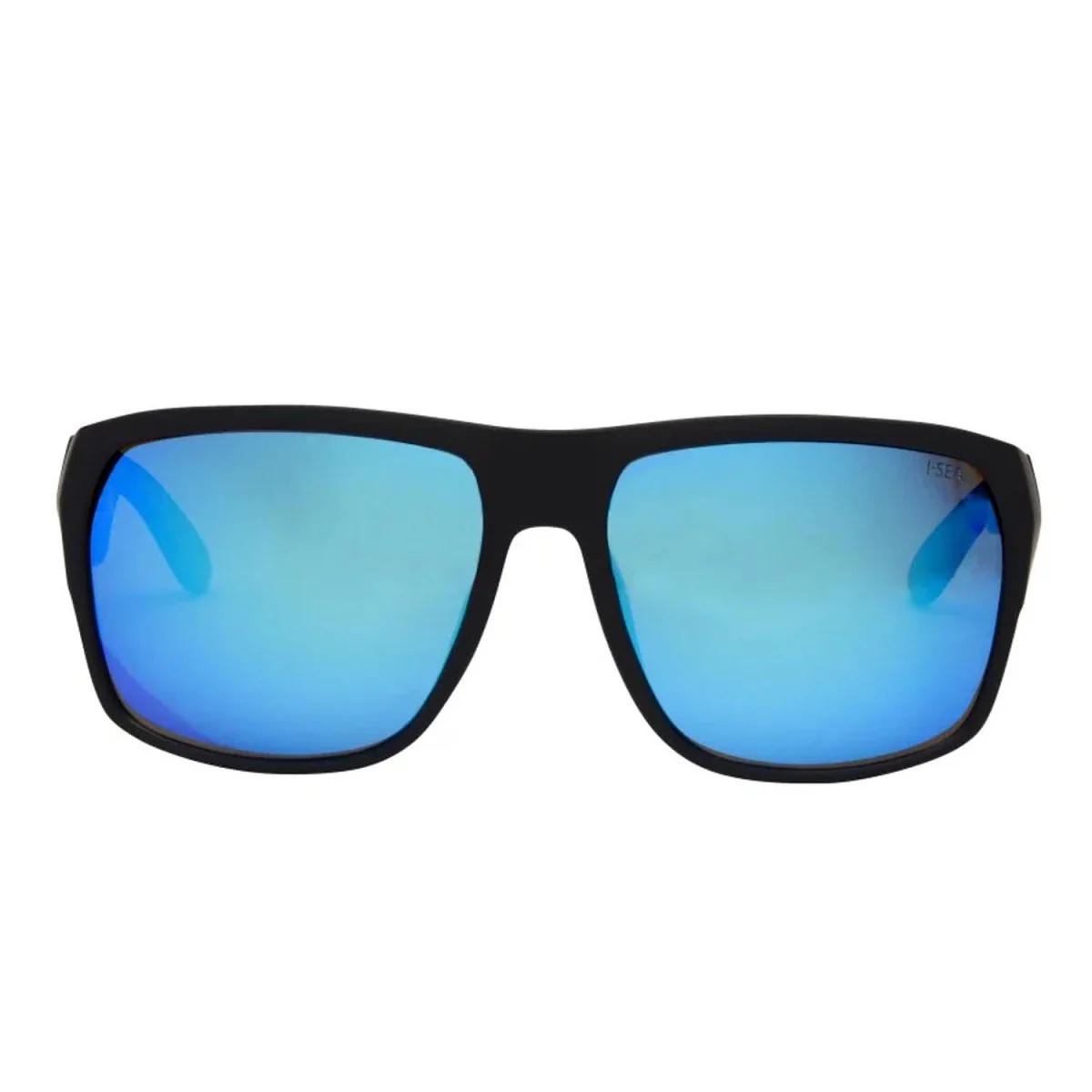 I-SEA Nick I Waterman Sunglasses Black/Blue Mirror Polarized - Image 2