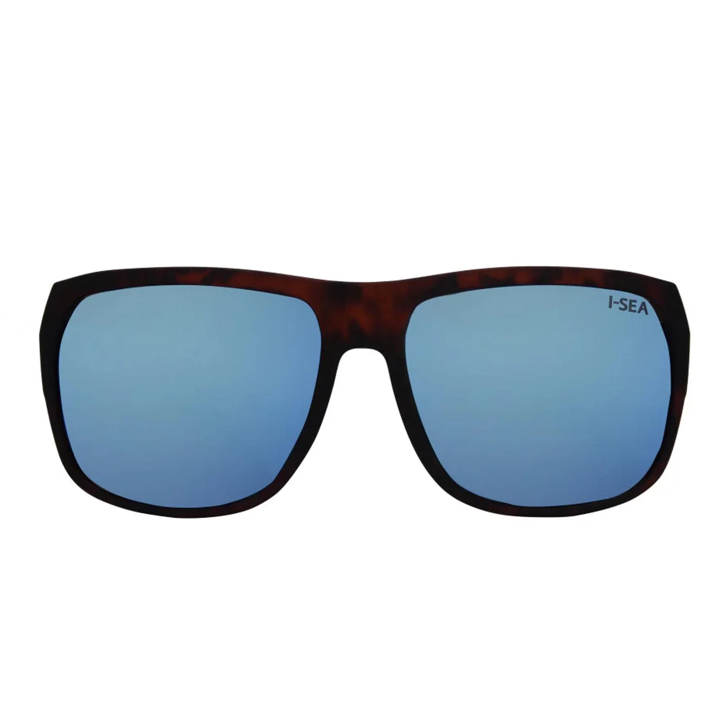 I-SEA Nick I Waterman Sunglasses Tort/Blue Mirror Polarized - Image 2
