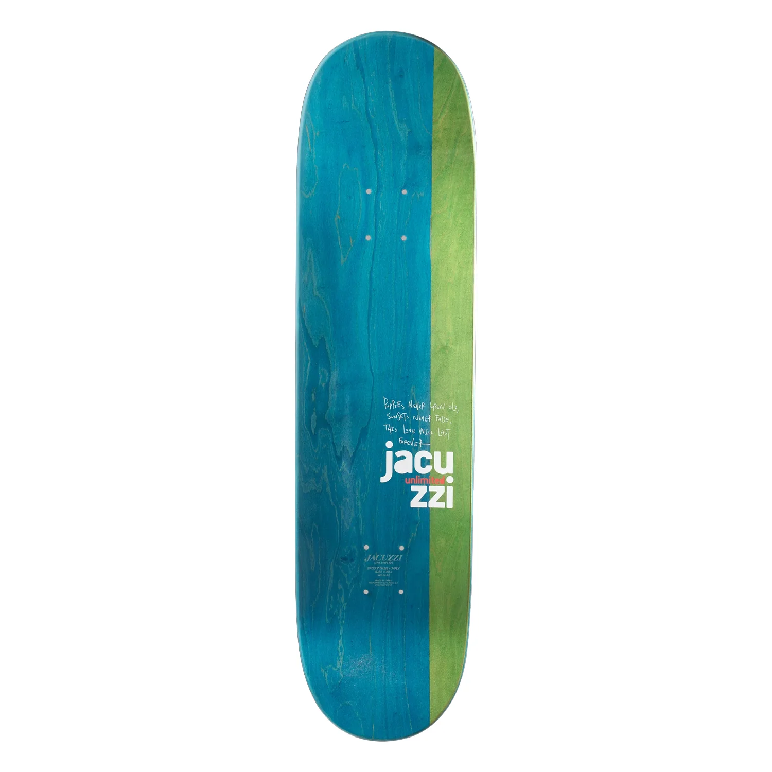 Jacuzzi Flavor EX7 Skate Deck 8.5" - Image 2