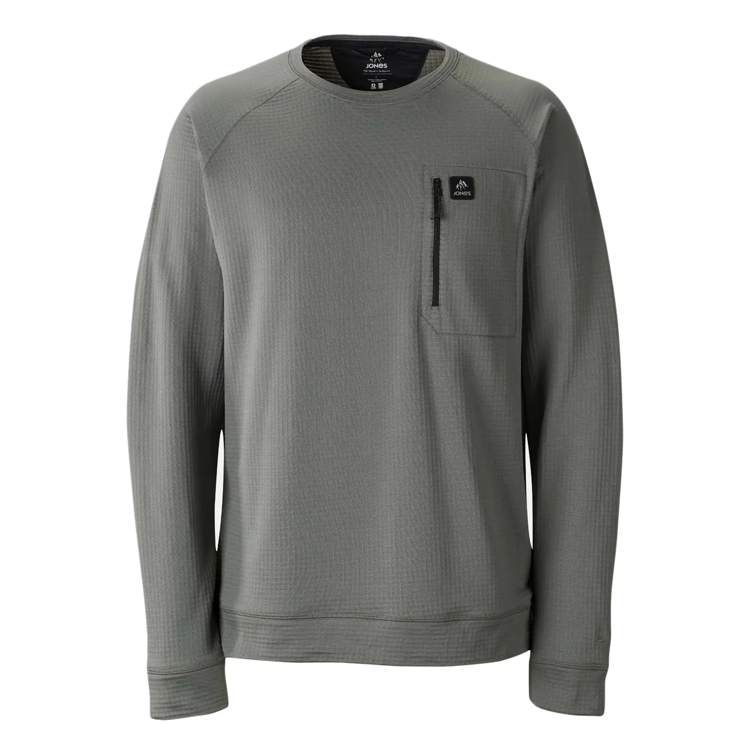 Jones Flagship Recycled Grid Fleece Sweater 2023 - Men - Image 3