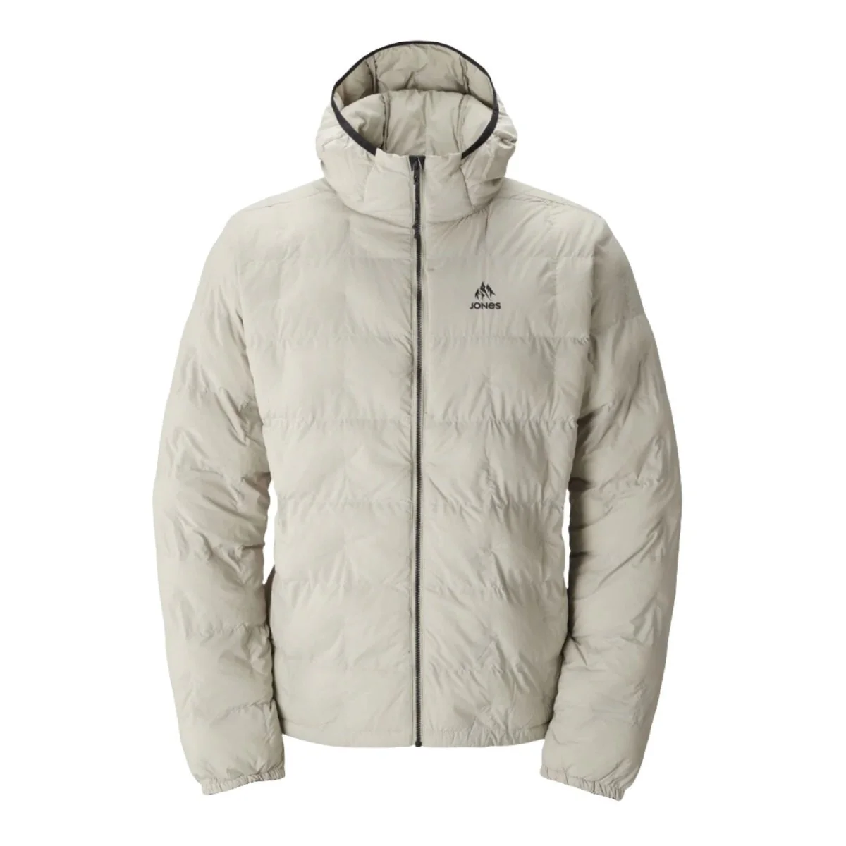 Jones Men's Dark Start Recycled Hoodie Jacket 2025 Smoke Grey - Image 3