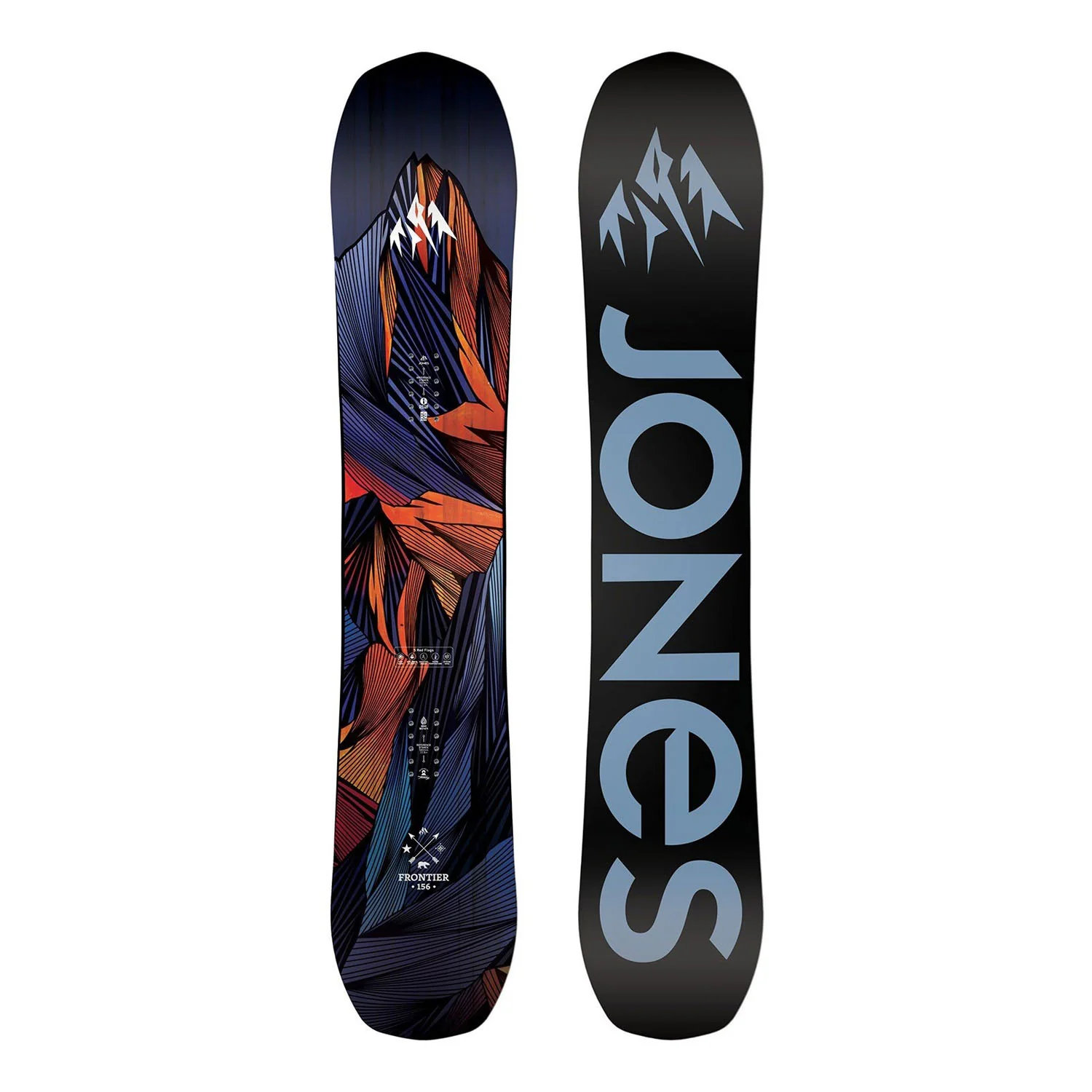 Jones Men's Frontier Snowboard 2024 - Image 2