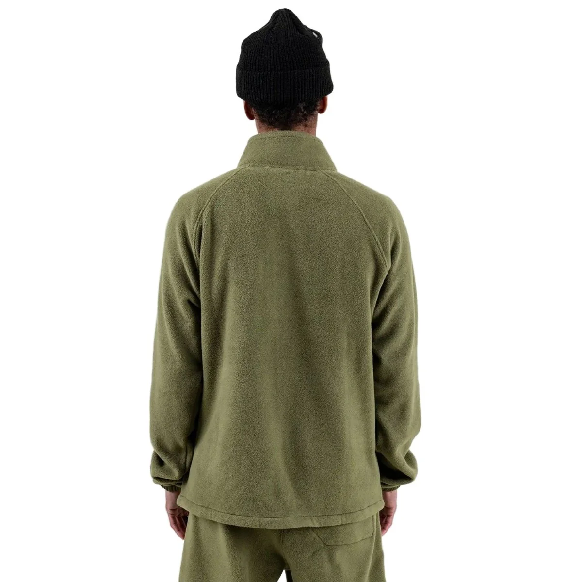 Jones Men's Lodge Half Zip Recycled Anorak 2026 Moss Green - Image 4