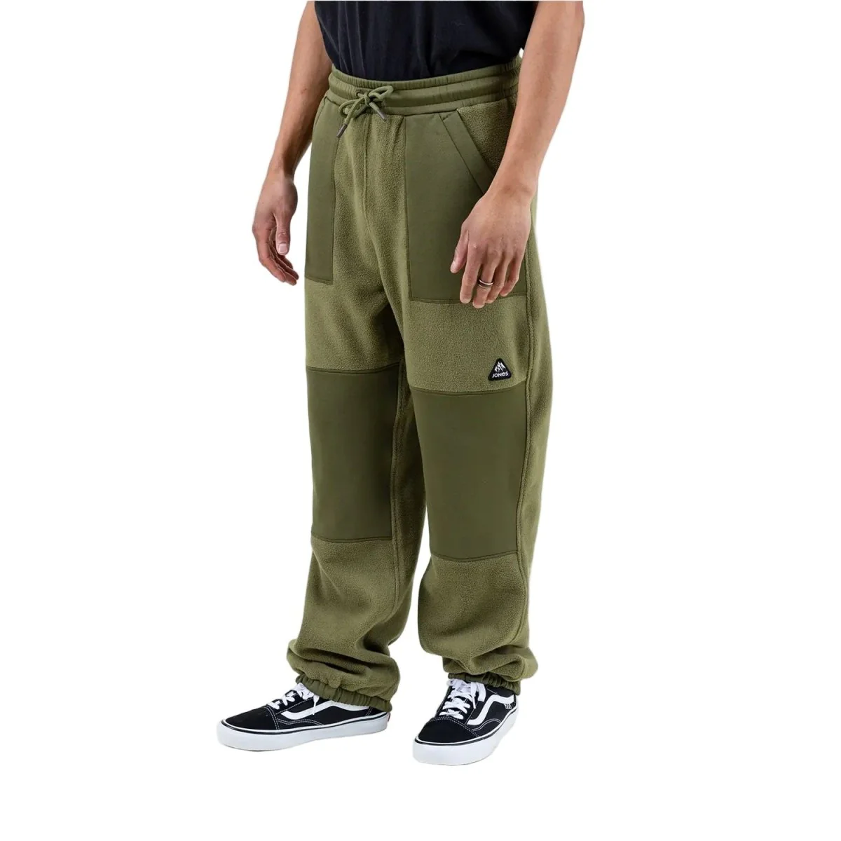 Jones Men's Lodge Recycled Fleece Pant 2026 Moss Green - Image 3