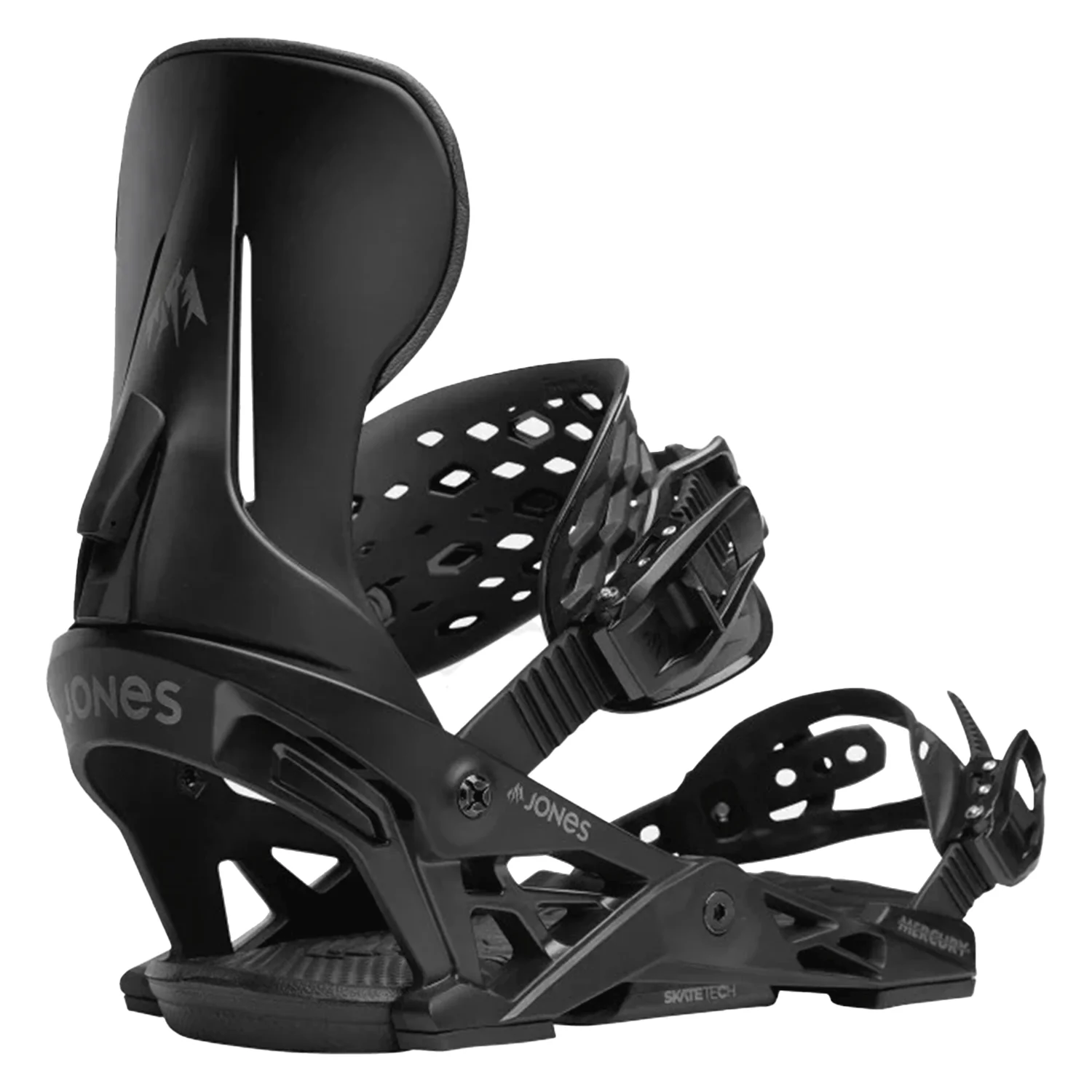 Jones Men's Mercury Snowboard Bindings 2024 Black - Image 2