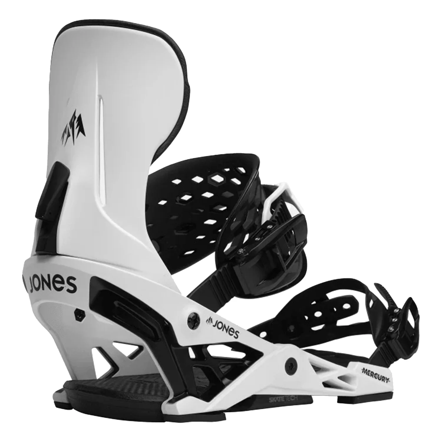 Jones Men's Mercury Snowboard Bindings 2024 Cloud White - Image 2