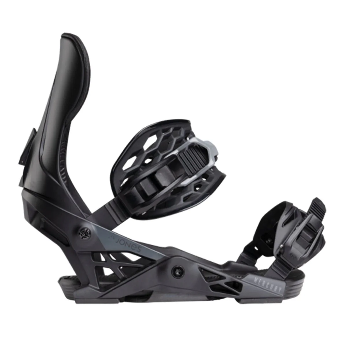 Jones Men's Mercury Snowboard Bindings 2025 Eclipse Black - Image 3