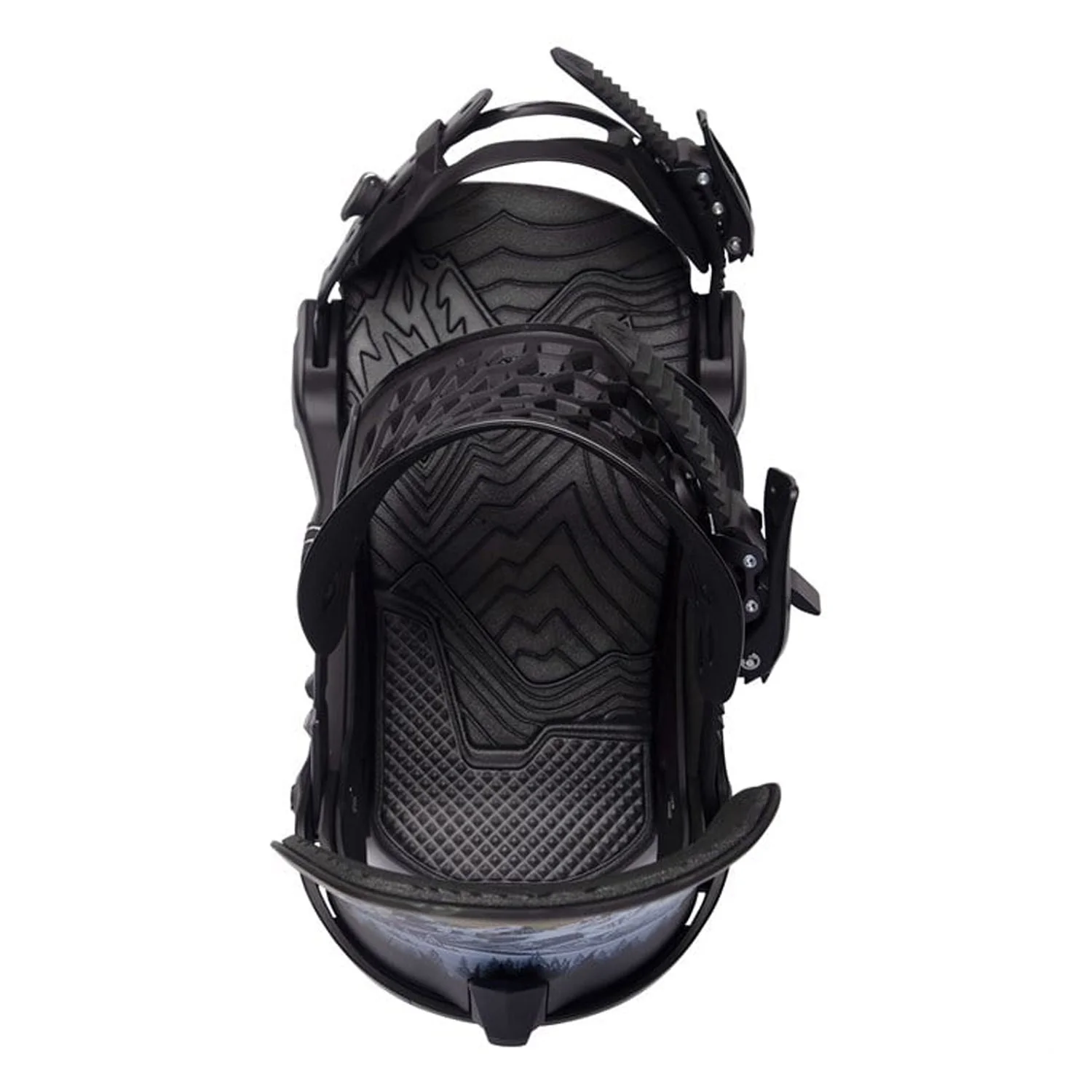 Jones Men's Meteorite Snowboard Bindings 2024 Black/Art - Image 3