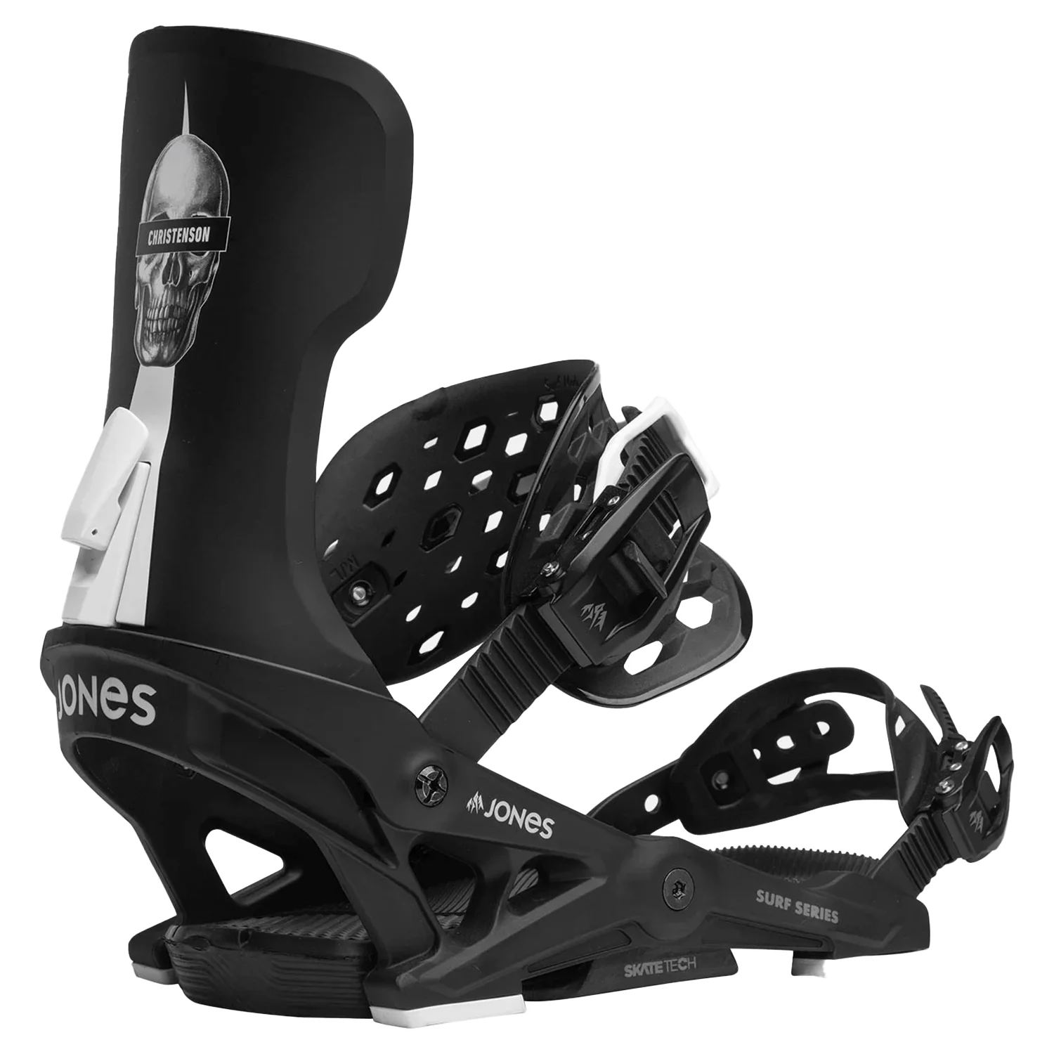 Jones Men's Meteorite Surf Series Snowboard Bindings 2024 Black - Image 2