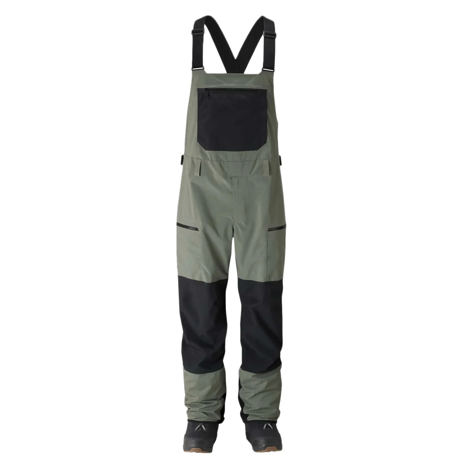 Jones Men's MTN Surf Bib Pant 2023 Herb Green - Image 2