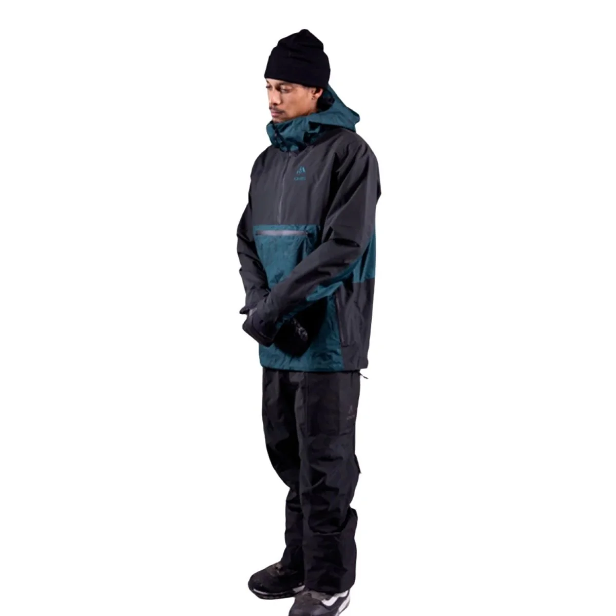 Jones Men's MTN Surf Recycled Anorak 2025 Pacific Teal - Image 2