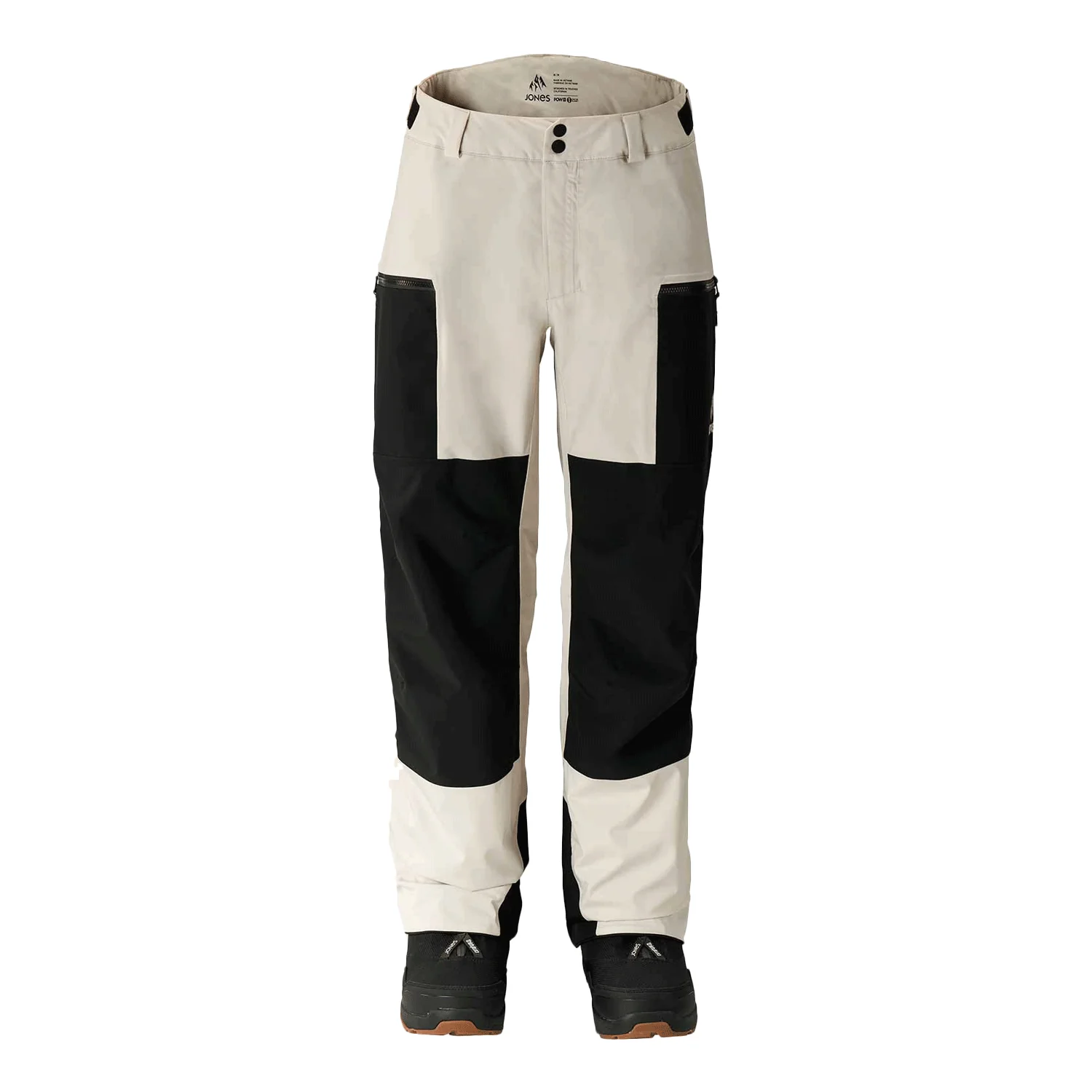Jones Men's Mtn Surf Reycled Pant 2024 Mineral Grey/Stealth Black - Image 3