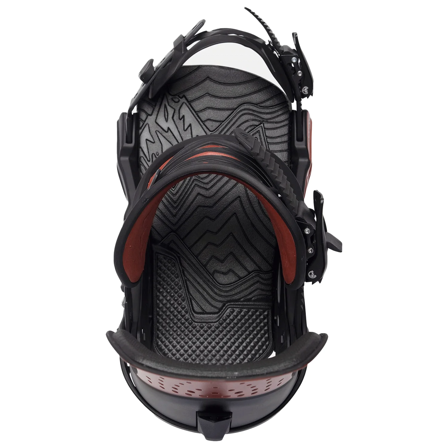 Jones Men's Orion Snowboard Bindings 2024 Safety Red - Image 4