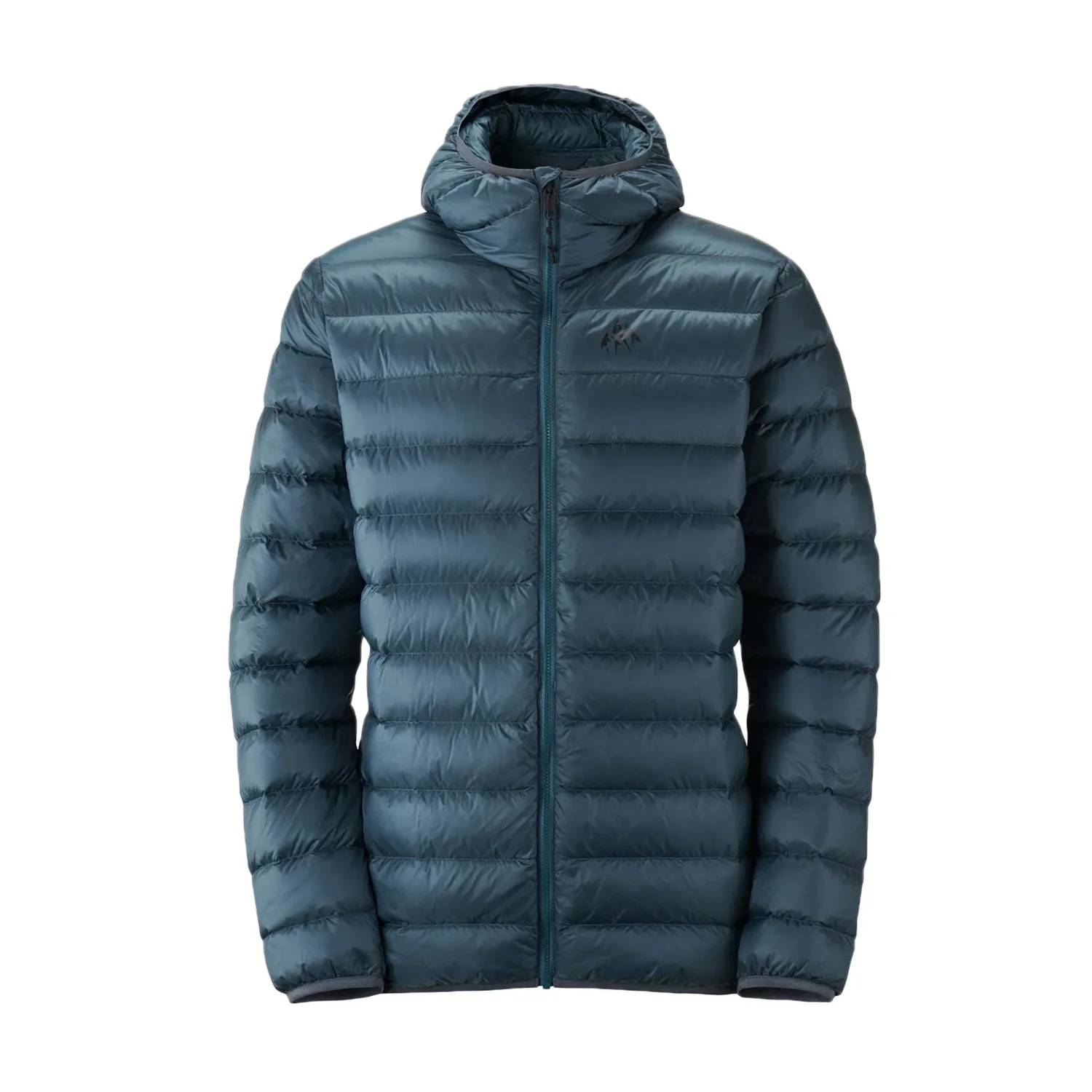 Jones Men's Re-Up Down Hoody 2023 Ash Blue - Image 4