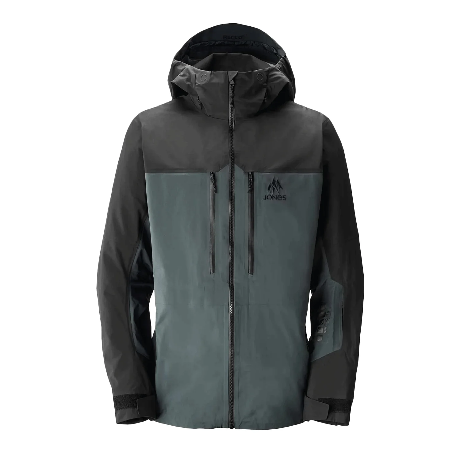 Jones Men's Shralpinist Reycled Gore-tex Pro Jacket 2024 Dawn Blue/Stealth Black - Image 3