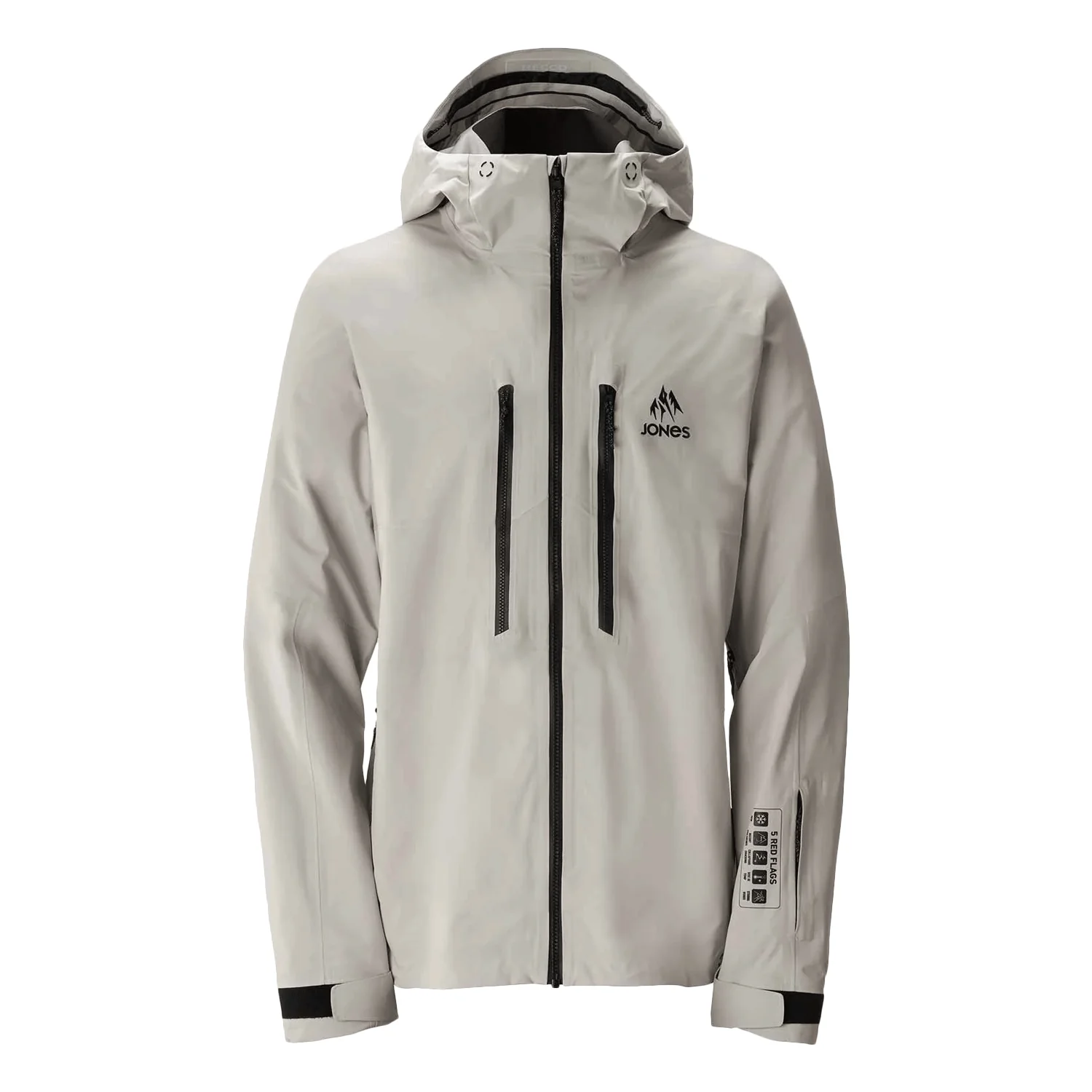 Jones Men's Shralpinist Stretch Recycled Jacket 2024 Mineral Grey - Image 3