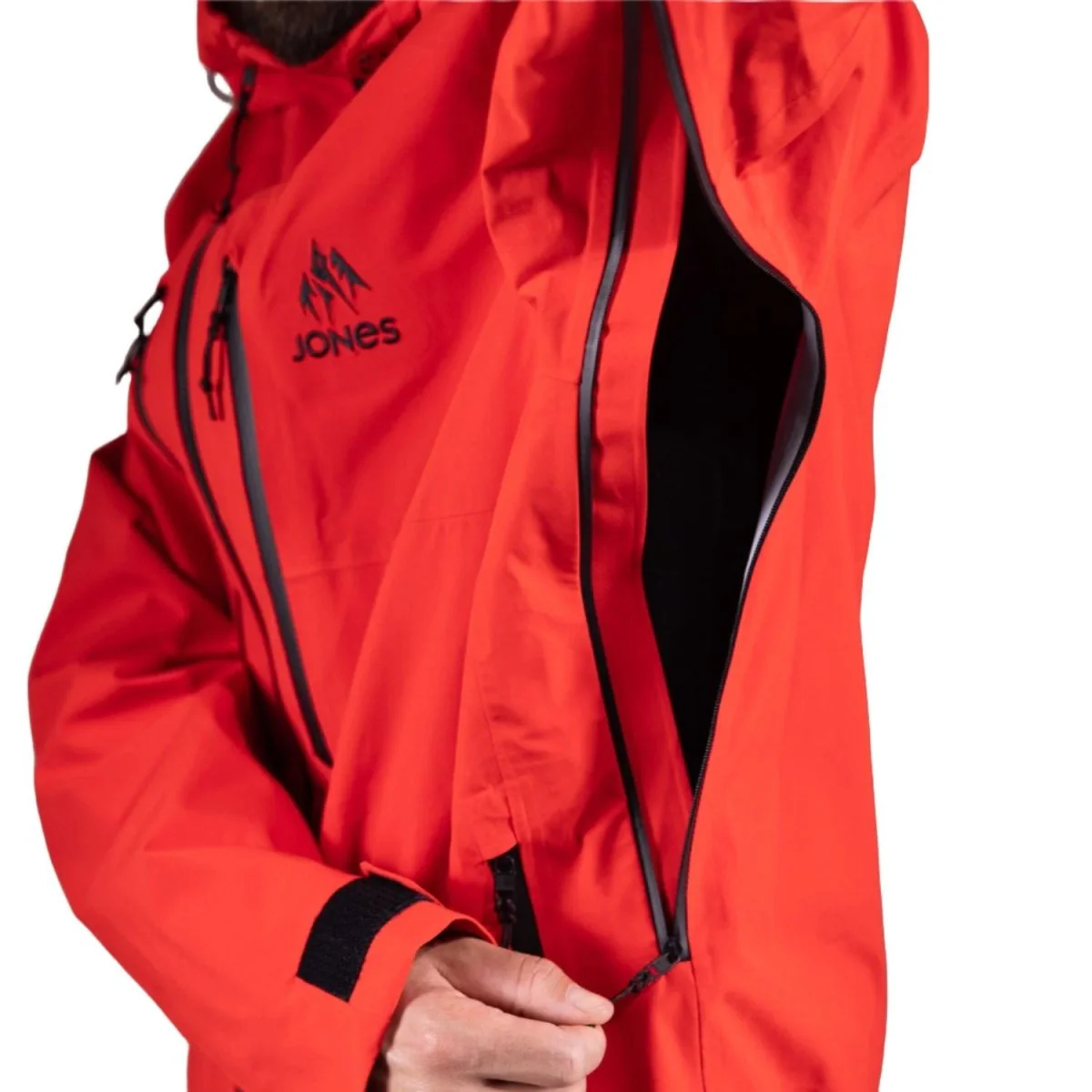 Jones Men's Shralpinist Stretch Recycled Jacket 2025 Lava Red - Image 3
