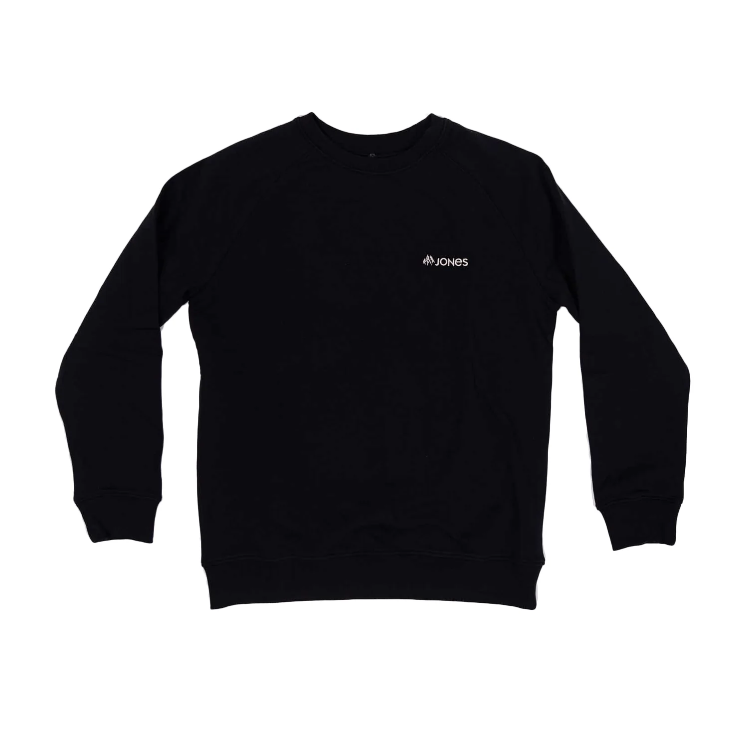 Jones Men's Sierra Organic Cotton Crew Sweater Stealth Black - Image 3