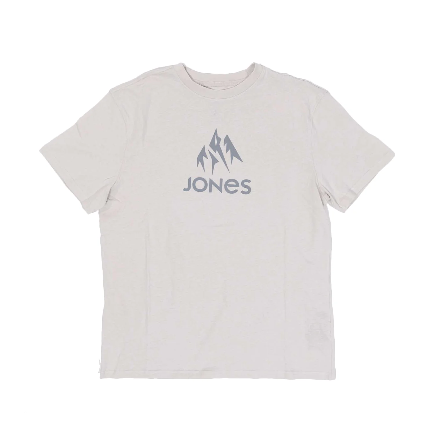 Jones Men's Truckee Organic Cotton T Shirt Mineral Grey - Image 3