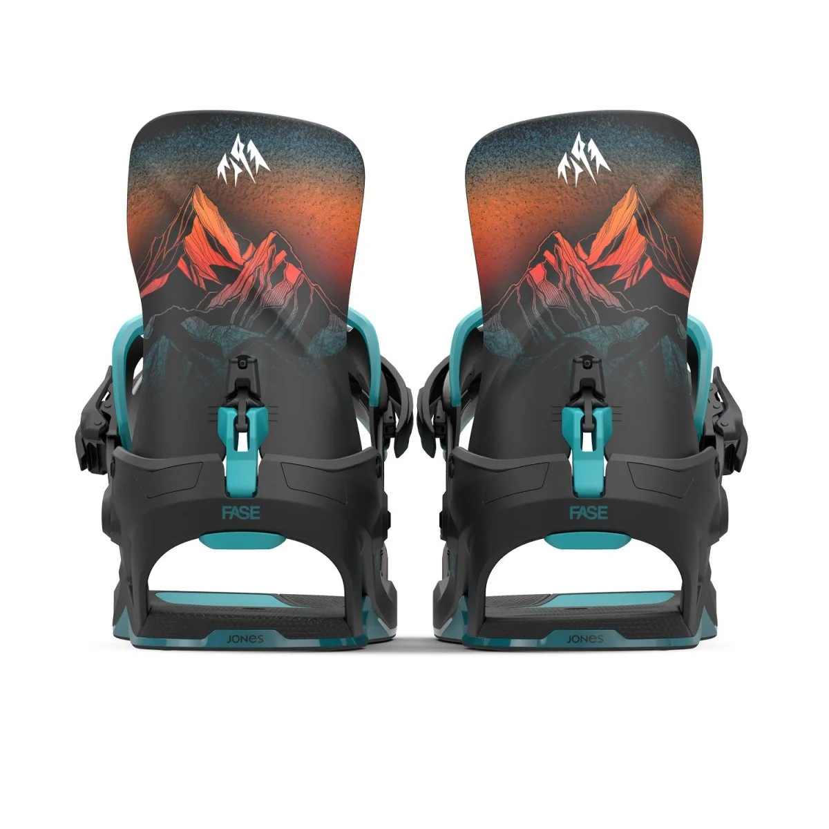 Jones Mercury FASE Art Snowboard Bindings 2026 Blue Art - Image 5