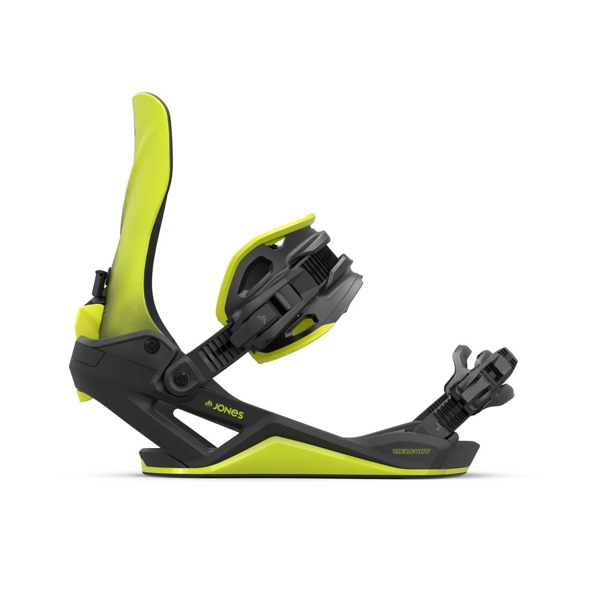 Jones Mercury FASE Art Snowboard Bindings 2026 Lime Art - Image 3