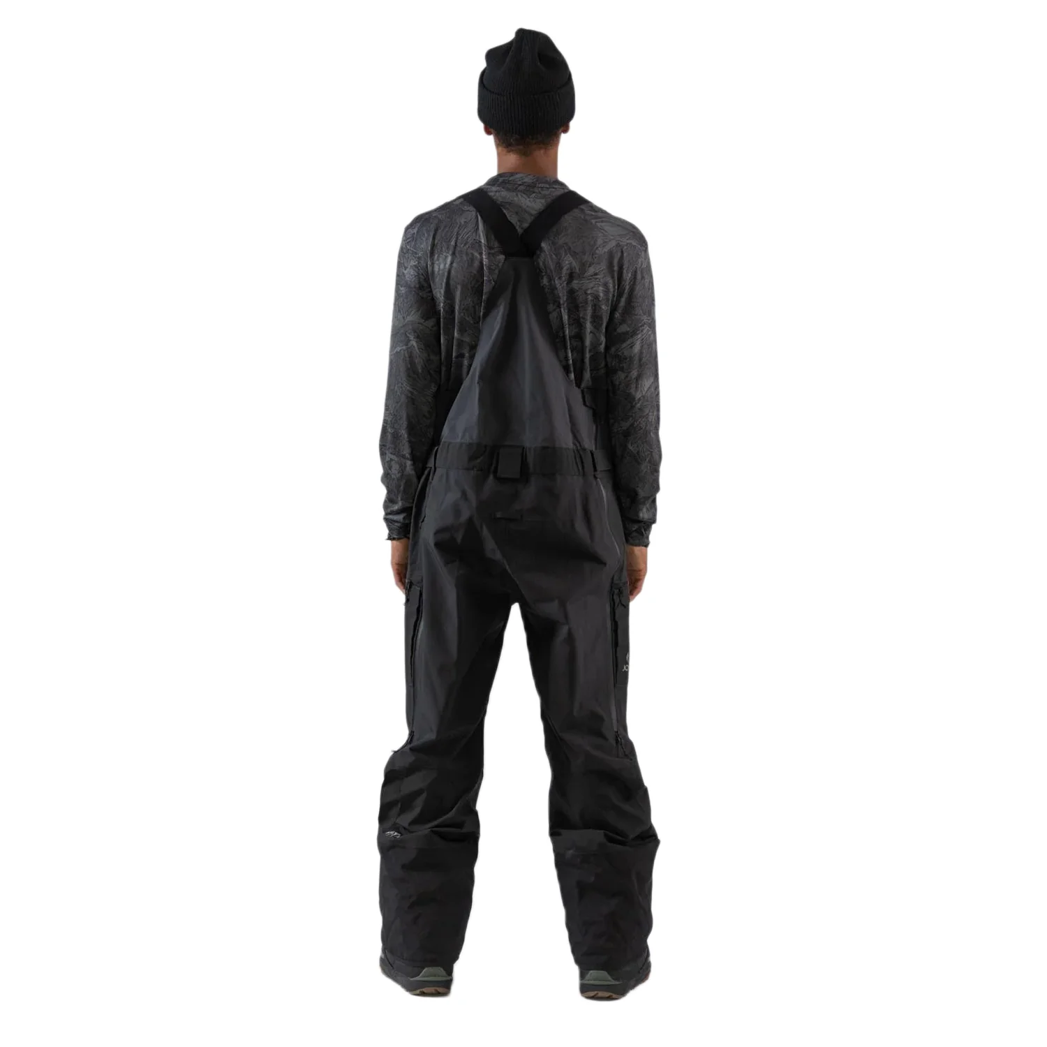 Jones Men's MTN Surf Bib Pant 2023 Black - Image 2
