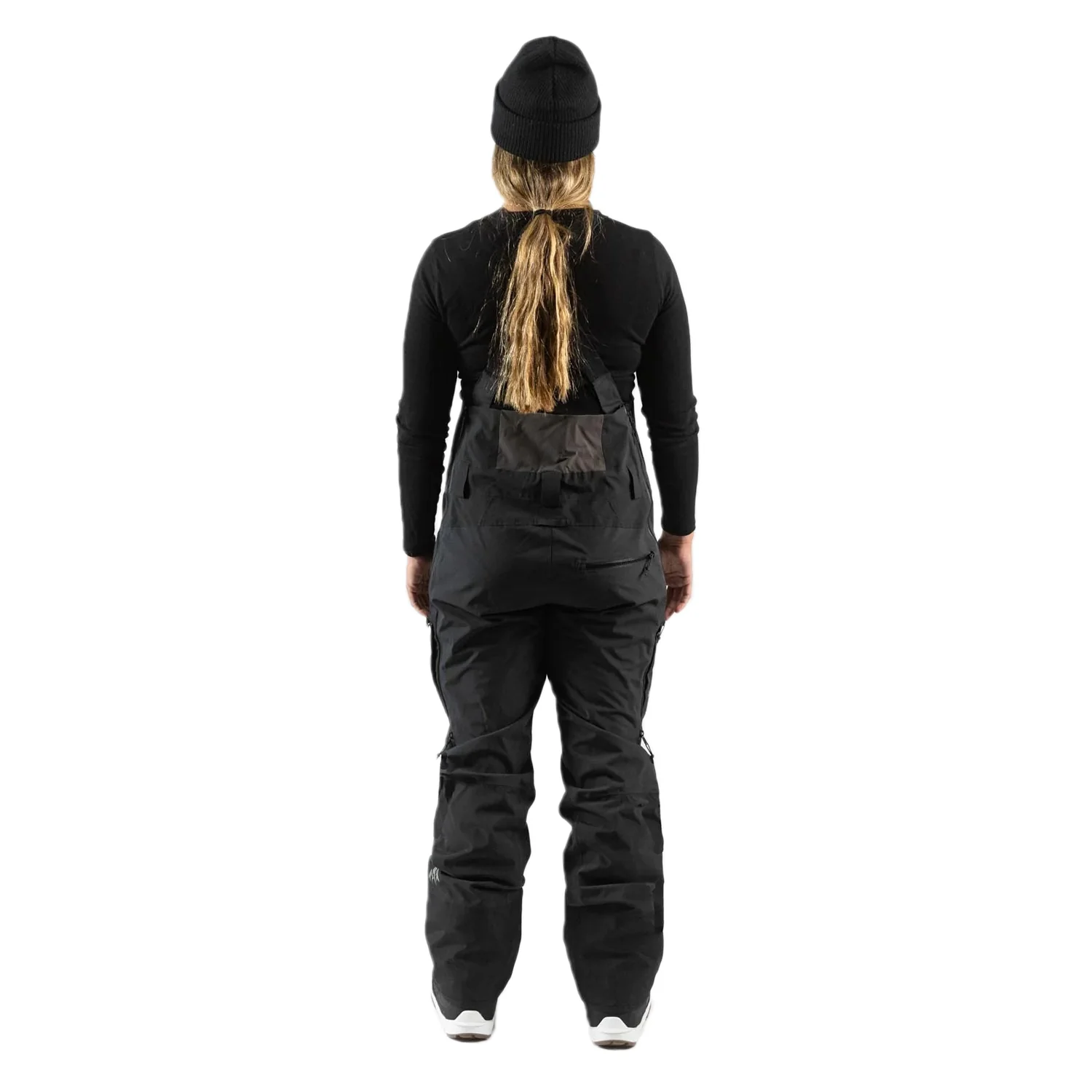 Jones Women's MTN Surf Bib Pant 2023 Black - Image 2